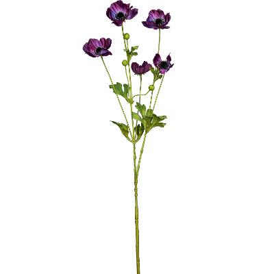 Kunstpflanze Anemone Violett-Grün Kunstpflanze Anemone Violett-Grün