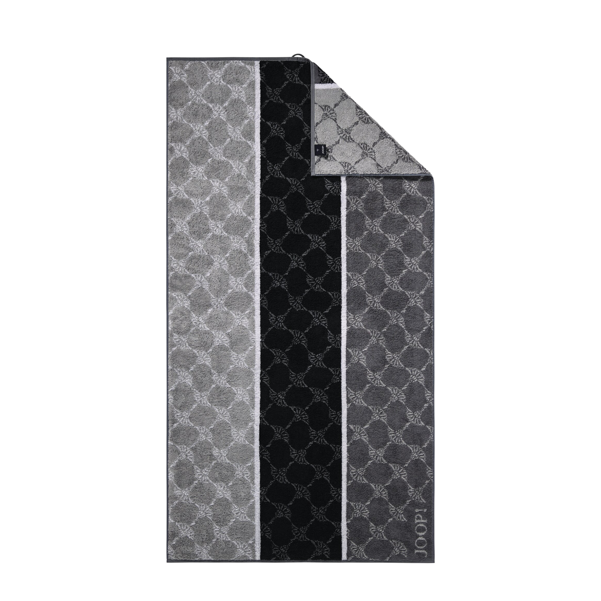 JOOP! Duschtuch Signature Schwarz 80x150cm JOOP! Duschtuch Signature Schwarz 80x150cm