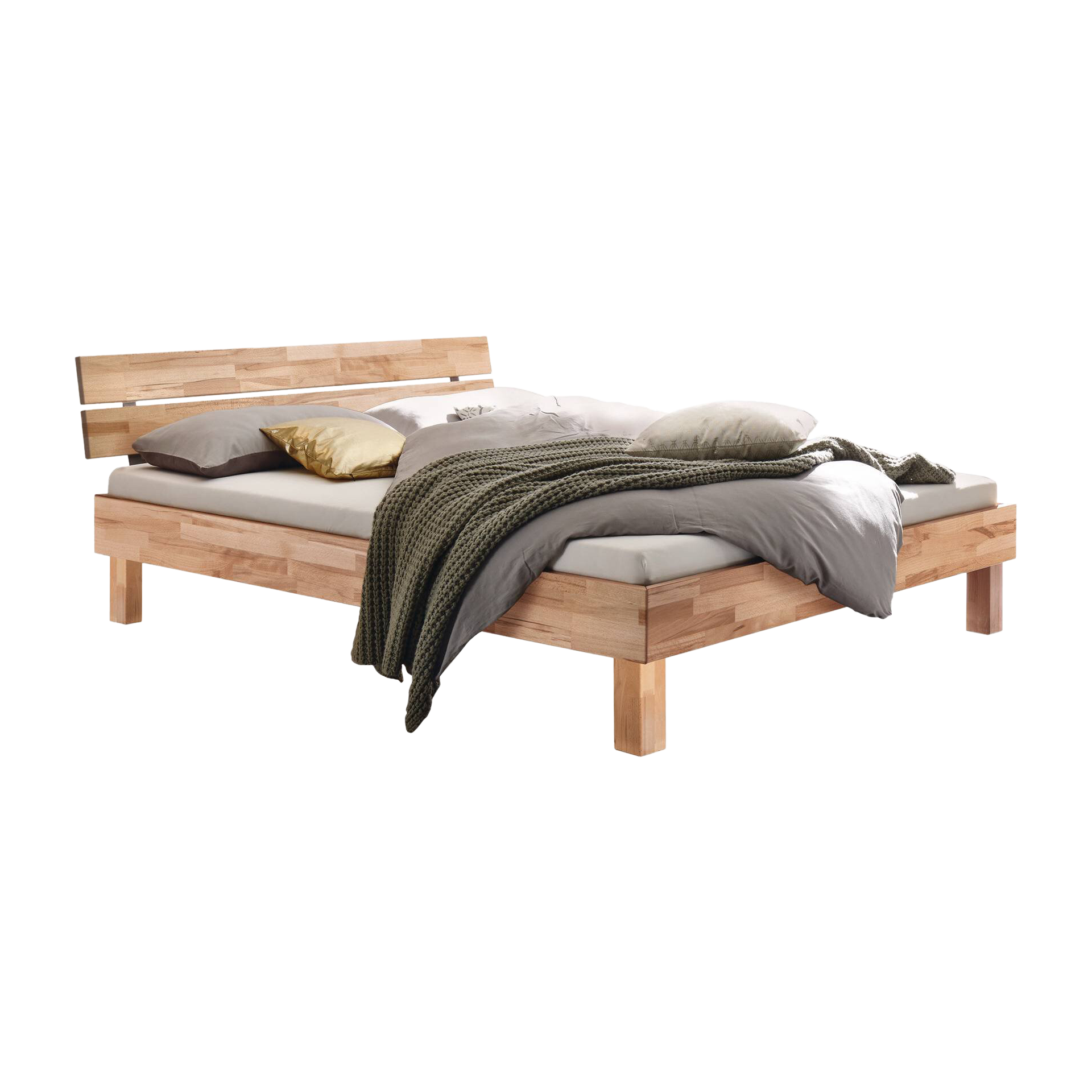 HASENA Bett Prato Gestell Kernbuche 100x200 cm HASENA Bett Prato Gestell Kernbuche 100x200 cm