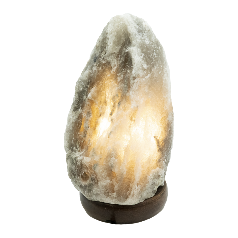 Salzkristallstein STONE Grau