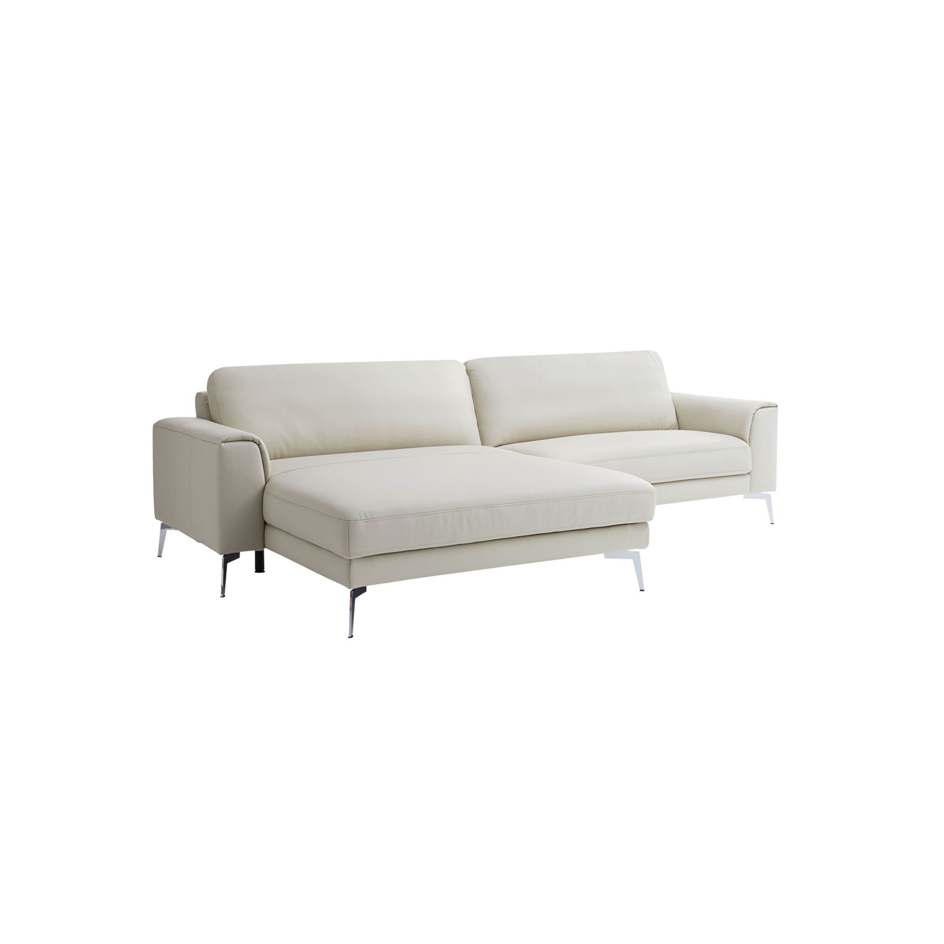Contur Ecksofa Enna Bezug Leder Weiß Contur Ecksofa Enna Bezug Leder Weiß