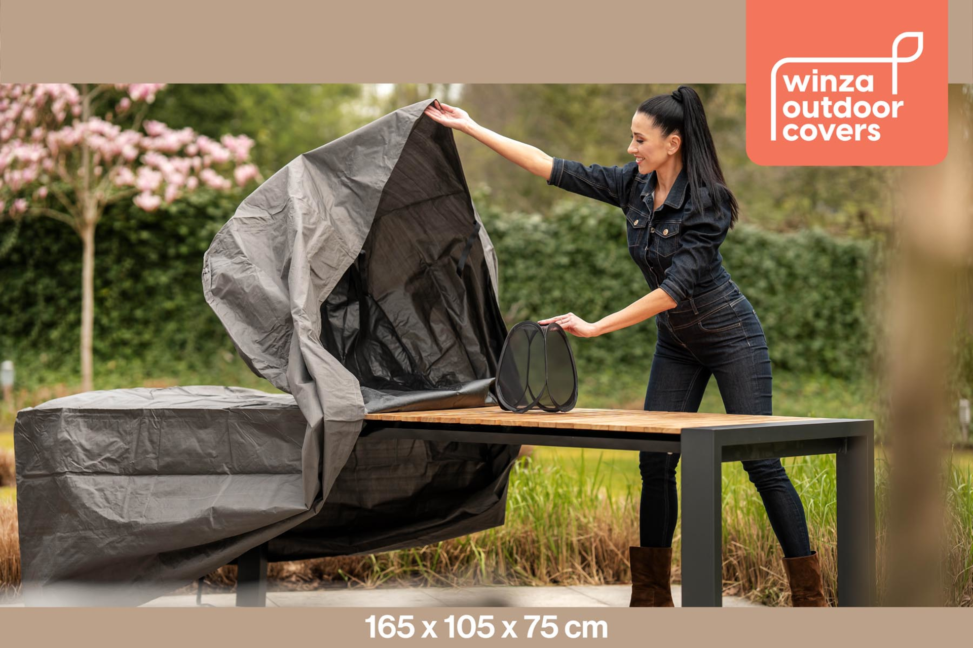 Premium Schutzhülle für Tisch rechteckig 165*105*75 Premium Schutzhülle für Tisch rechteckig 165*105*75