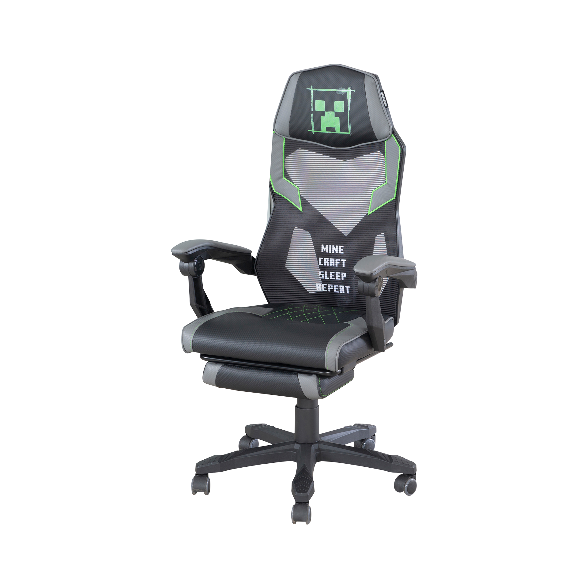 Minecraft Gaming Stuhl MC Schwarz