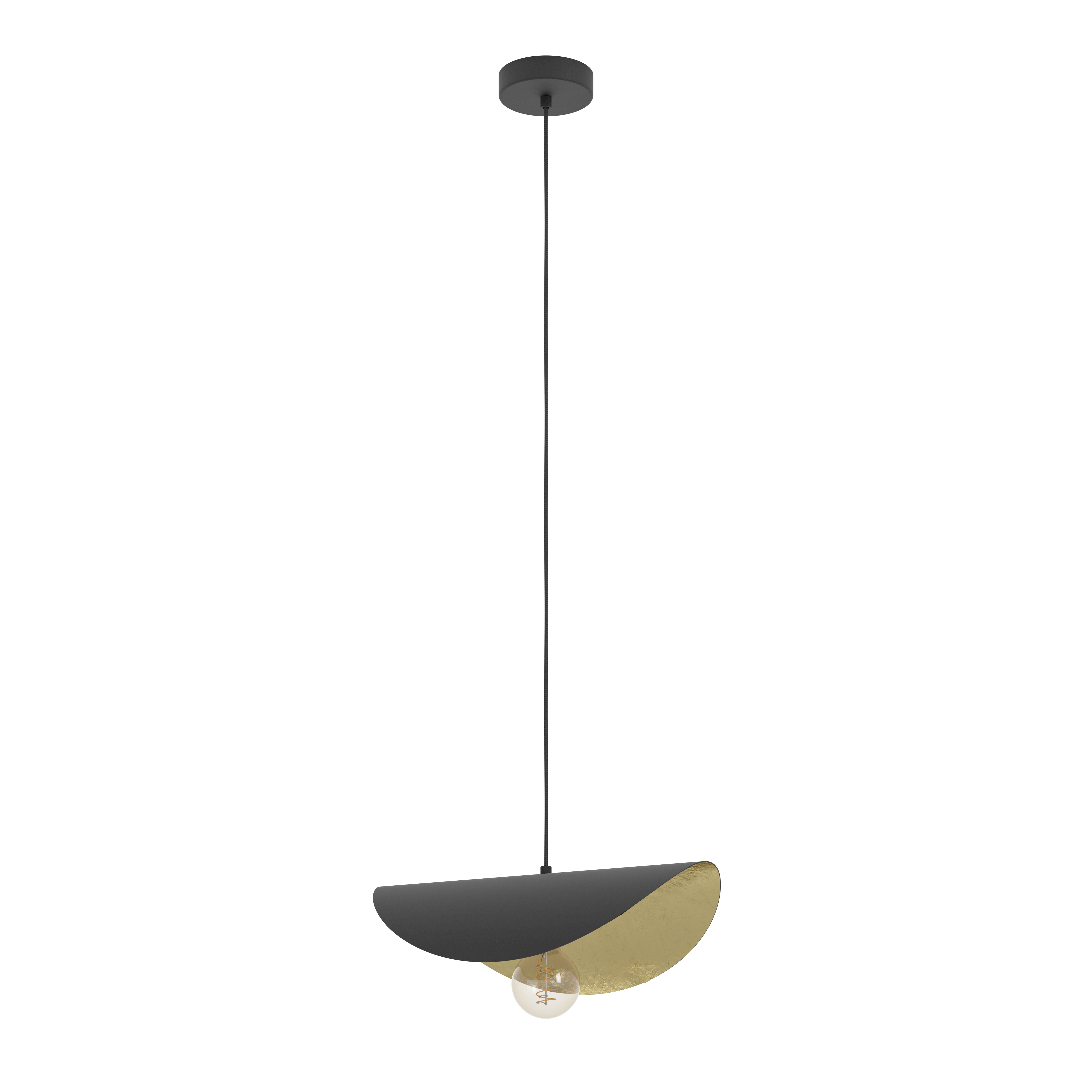 Pendelleuchte SACEDA Gold Schwarz Pendelleuchte SACEDA Gold Schwarz