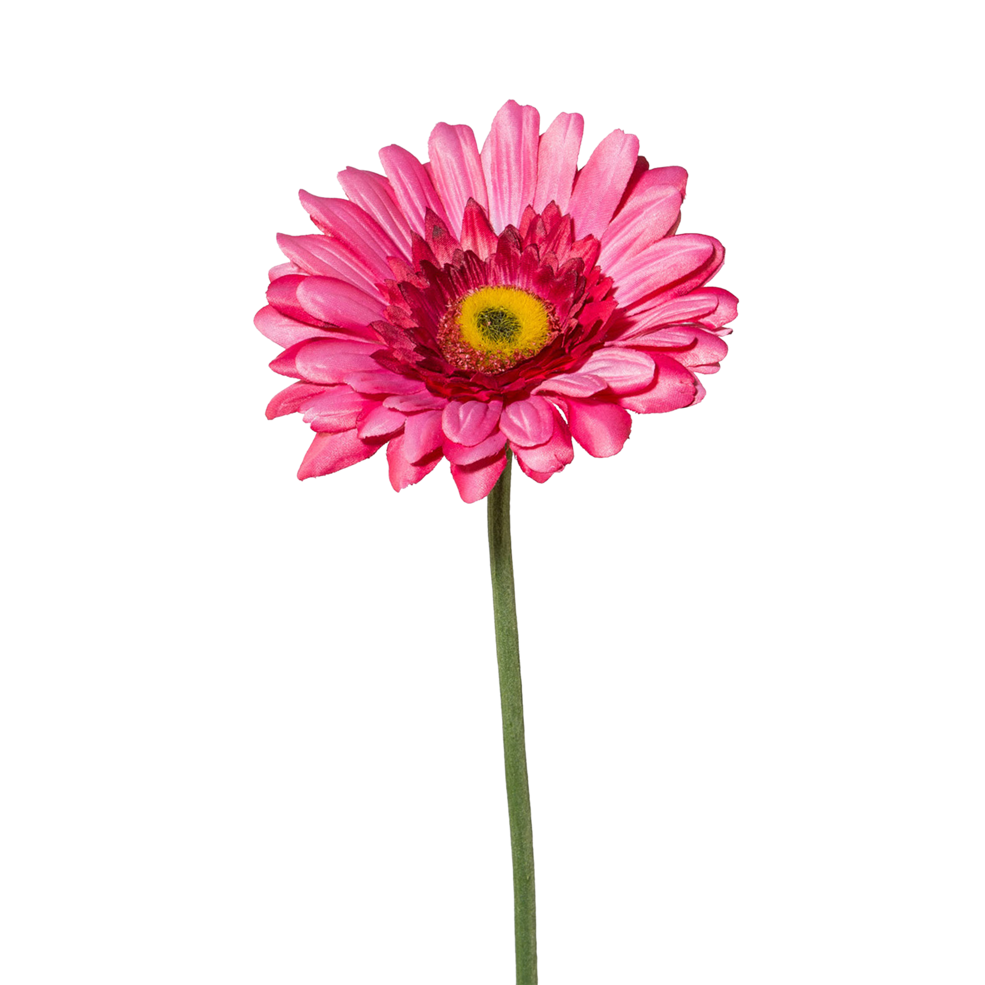 Kunstblume Gerbera Dk.Rosa-Grün Kunstblume Gerbera Dk.Rosa-Grün