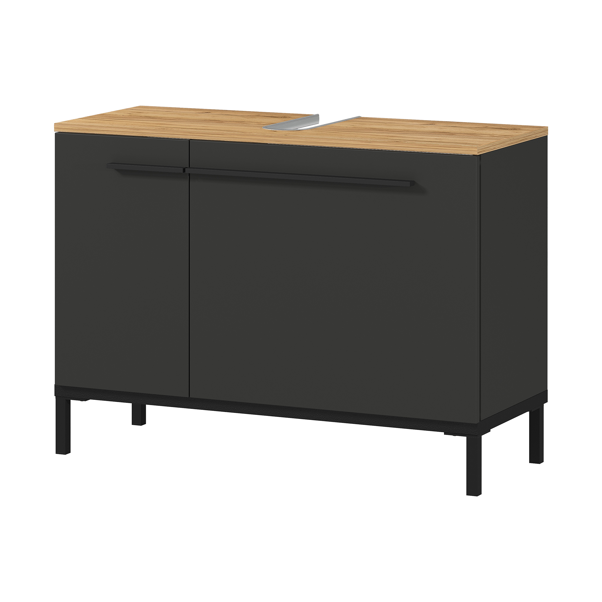 Paul Phillip Badunterschrank YOUAN Grau 34*80*59