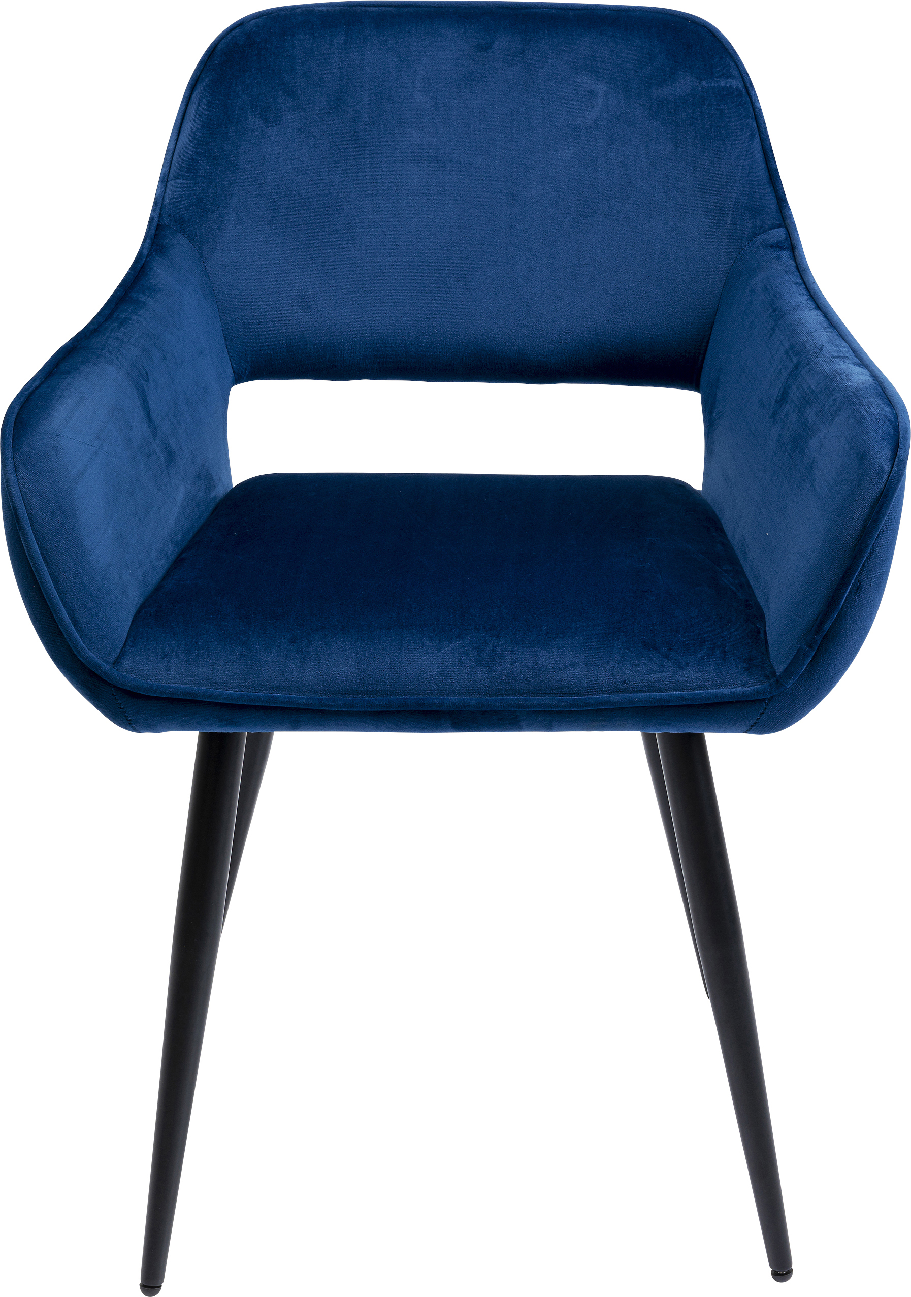 Kare Armlehnstuhl San Francisco Blau