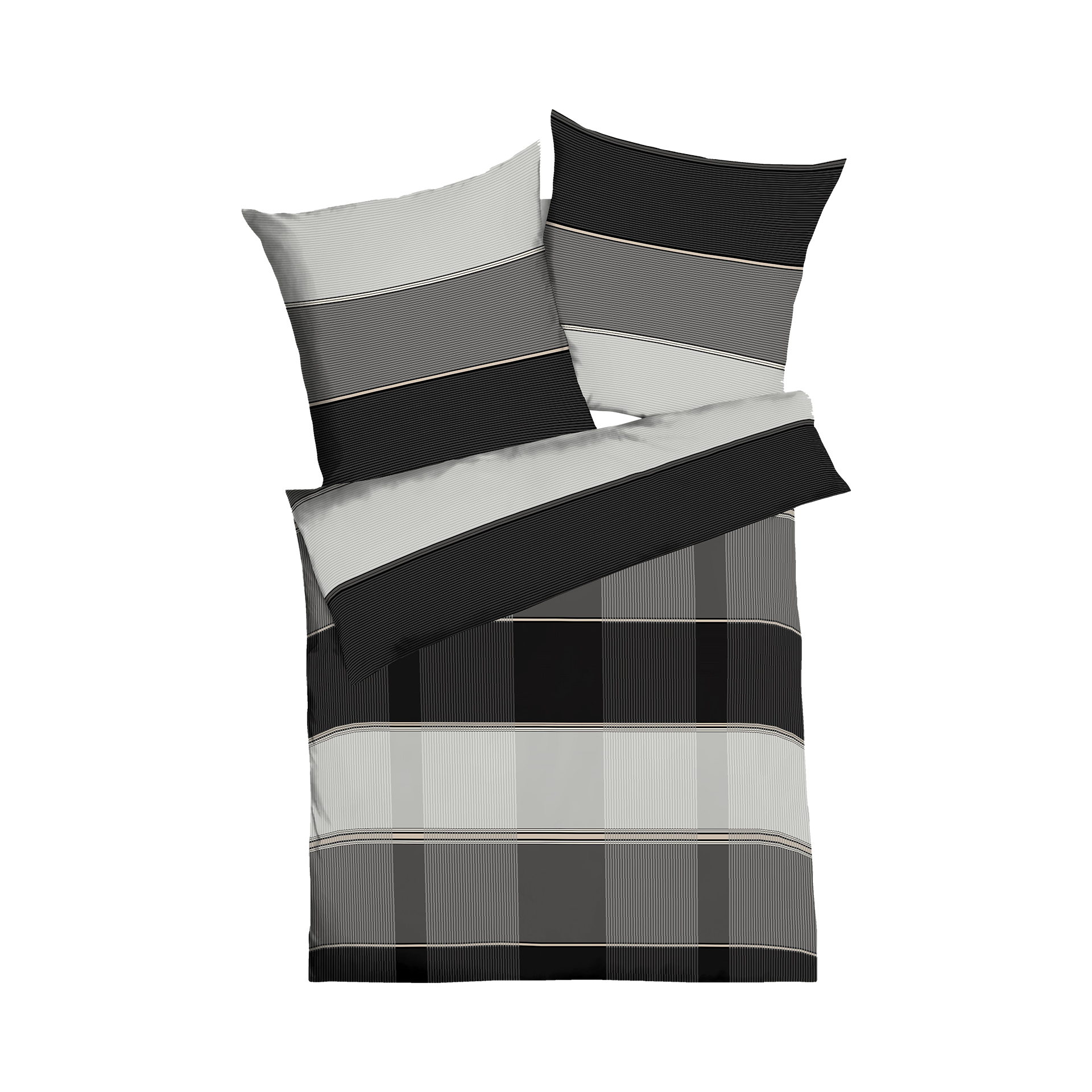 Jersey Bettwäsche Memory Graphit 135x200cm Jersey Bettwäsche Memory Graphit 135x200cm