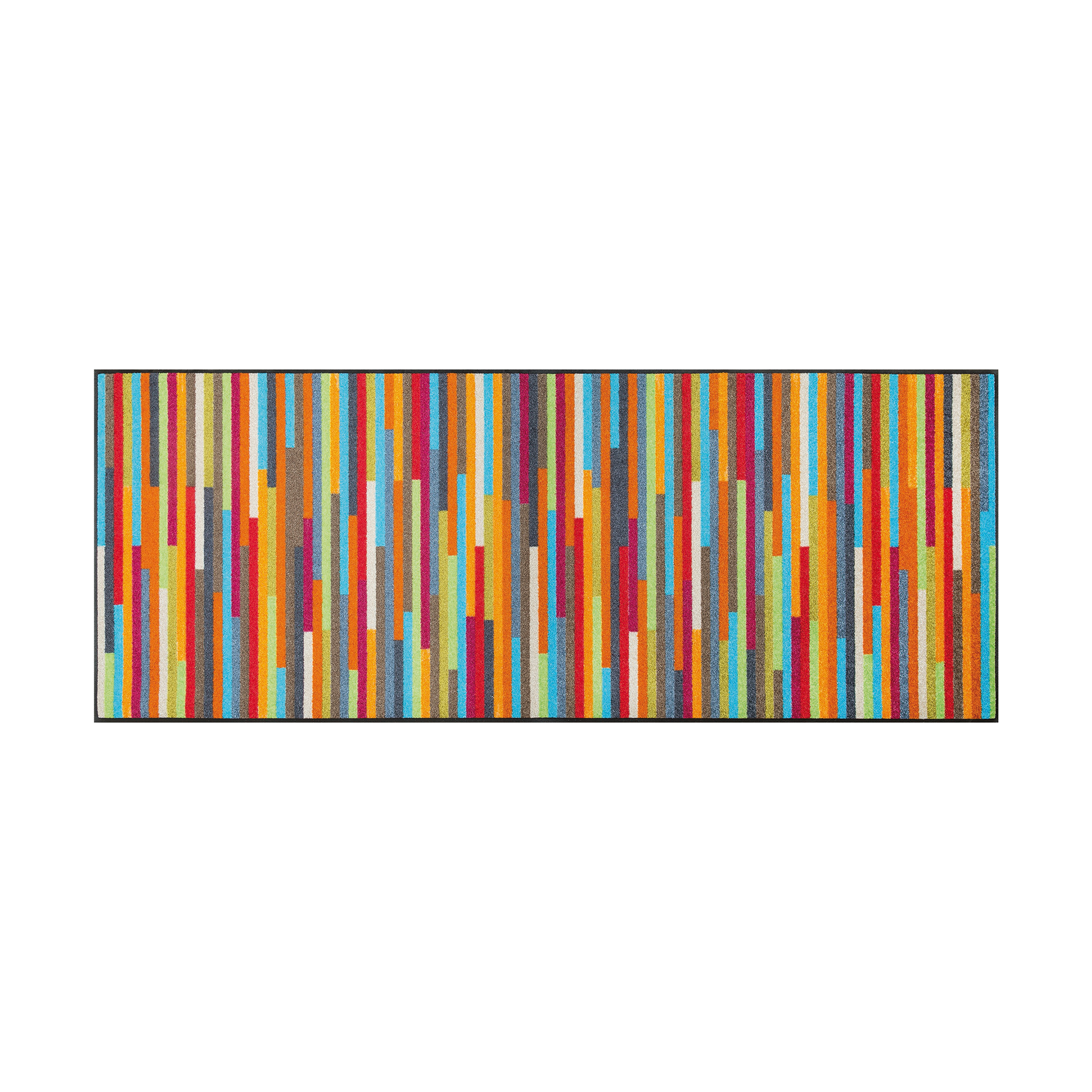 Fußmatte Mikado Strips 75x190 Bunt