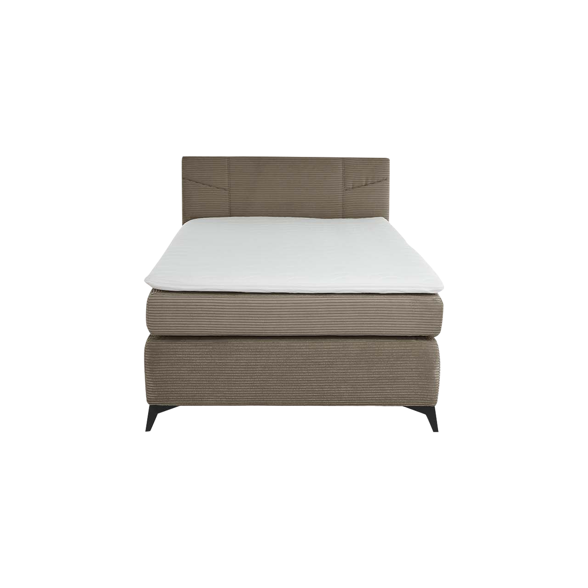 Boxspringbett Jodie Braun 120x200 cm Boxspringbett Jodie Braun 120x200 cm