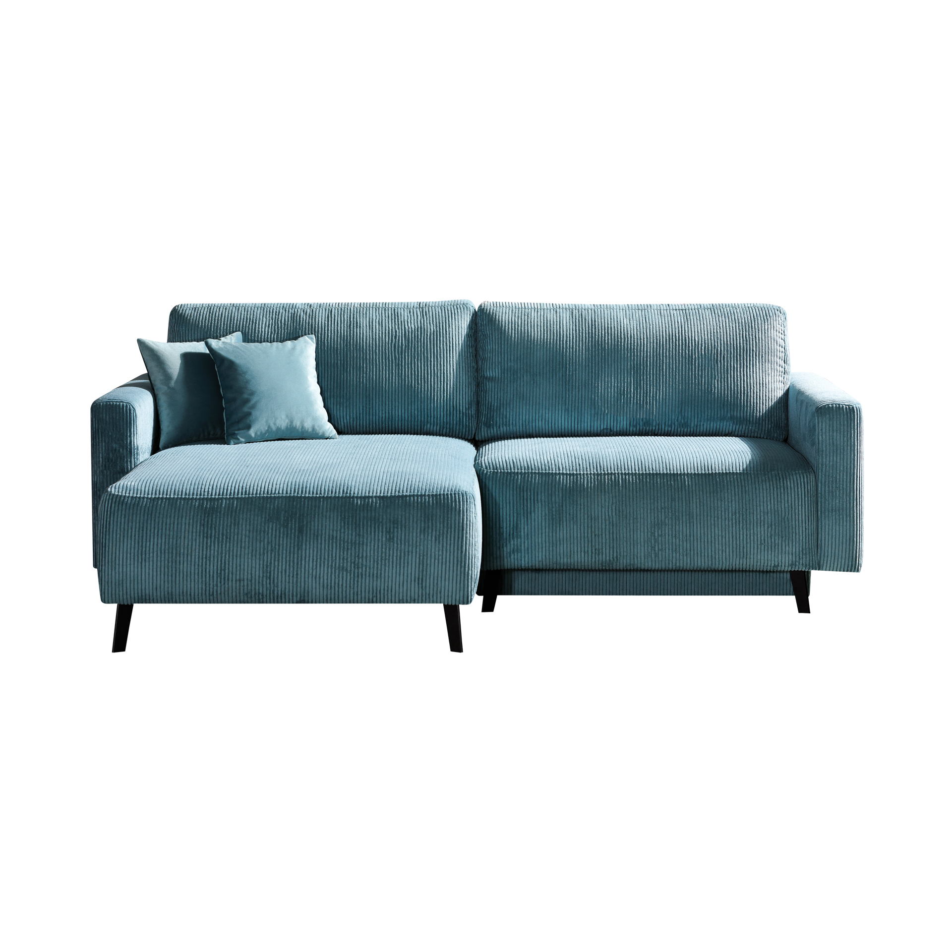 Ecksofa Hakoon Bezug Petrol Bettfunktion Bettkasten Sitz ausziehbar Rücken klappbar Ecksofa Hakoon Bezug Petrol Bettfunktion Bettkasten Sitz ausziehbar Rücken klappbar