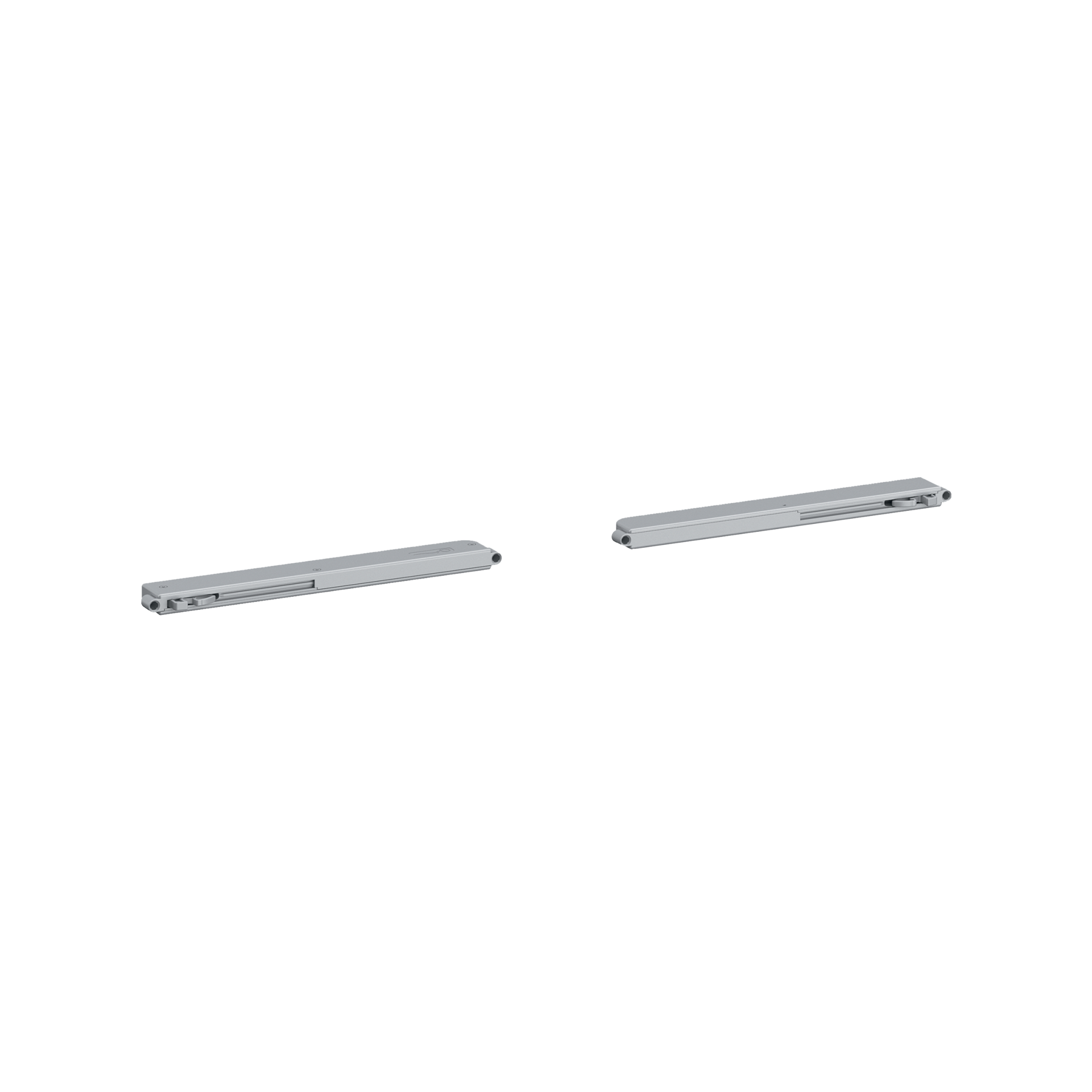 Extroflex Türdämpfer Roman Gehäuse Silberfarben