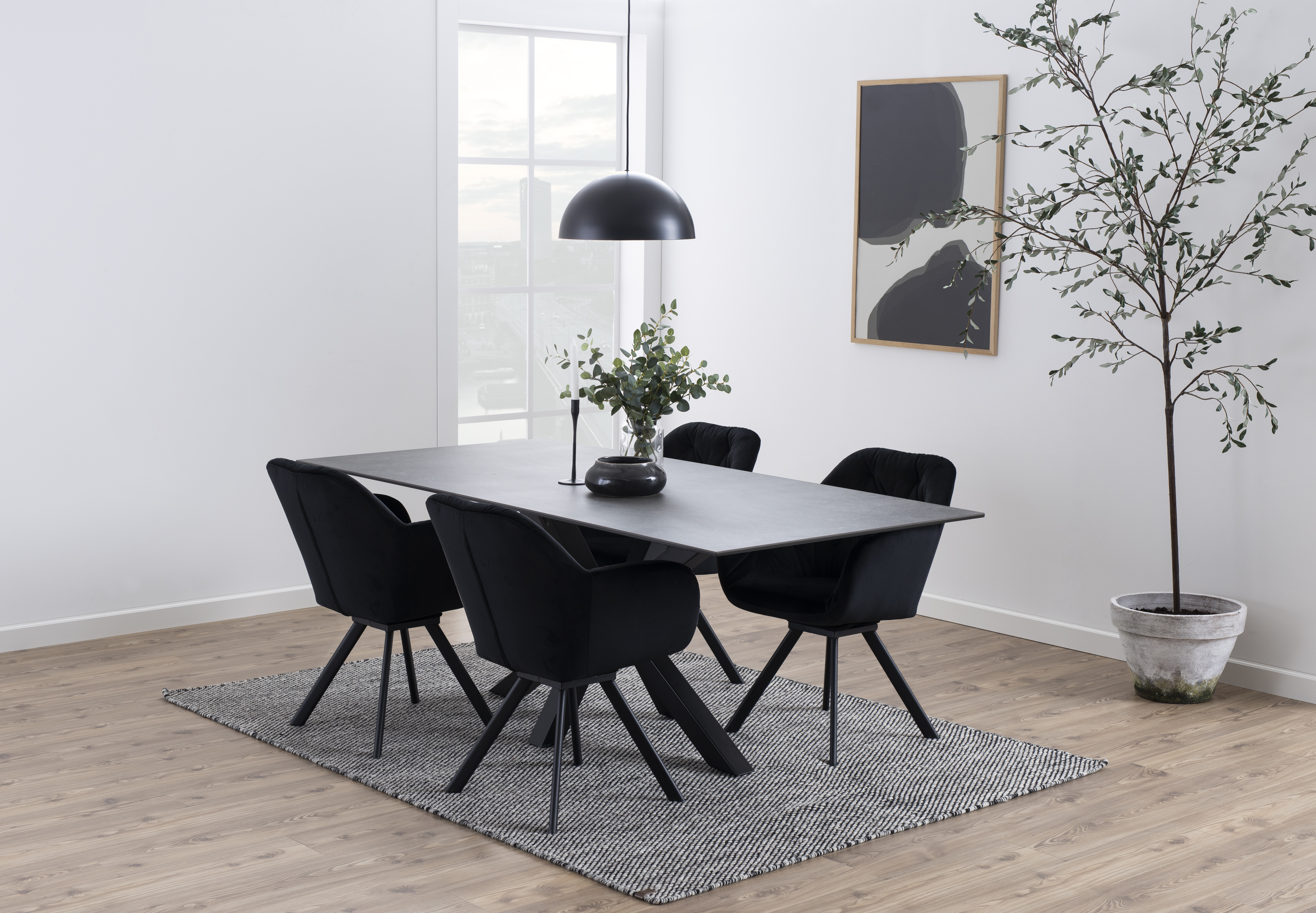 Esstisch Heaven Schwarz 160*90*75.5 Esstisch Heaven Schwarz 160*90*75.5