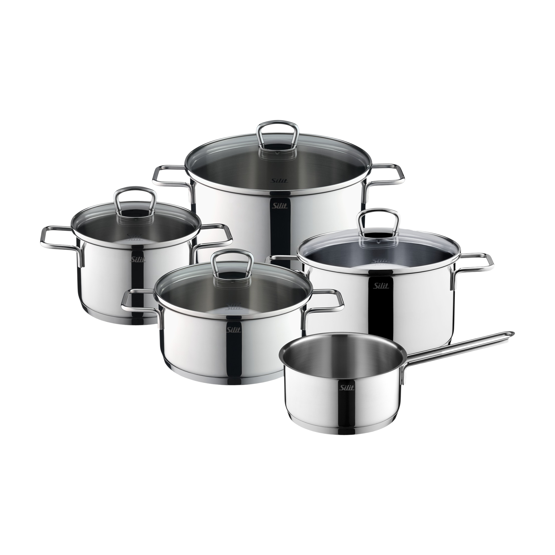 Silit Topf-Set Alicante t 5-teilig Silit Topf-Set Alicante t 5-teilig