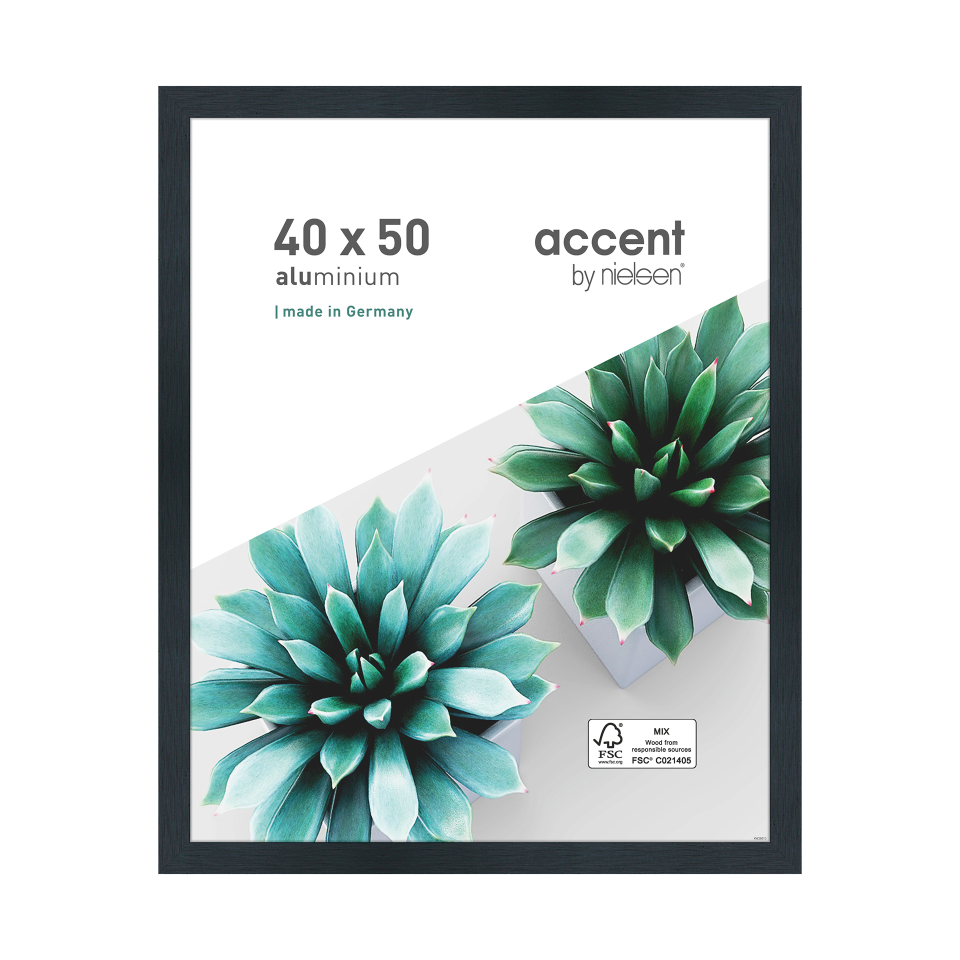 Bilderrahmen Star Struktur Schwarz matt Bilderrahmen Star Struktur Schwarz matt