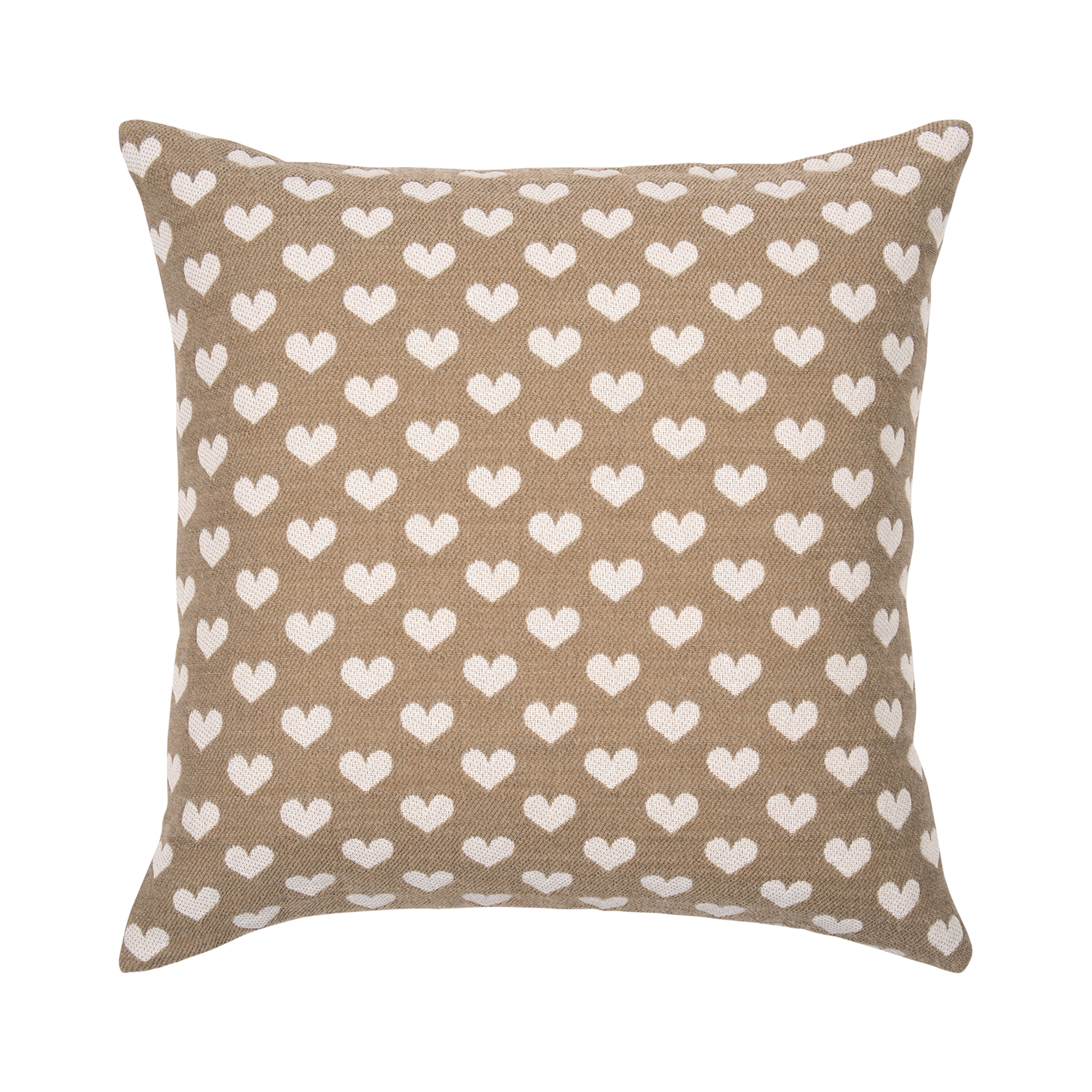 Kissenhülle Heart Sand 45x45cm