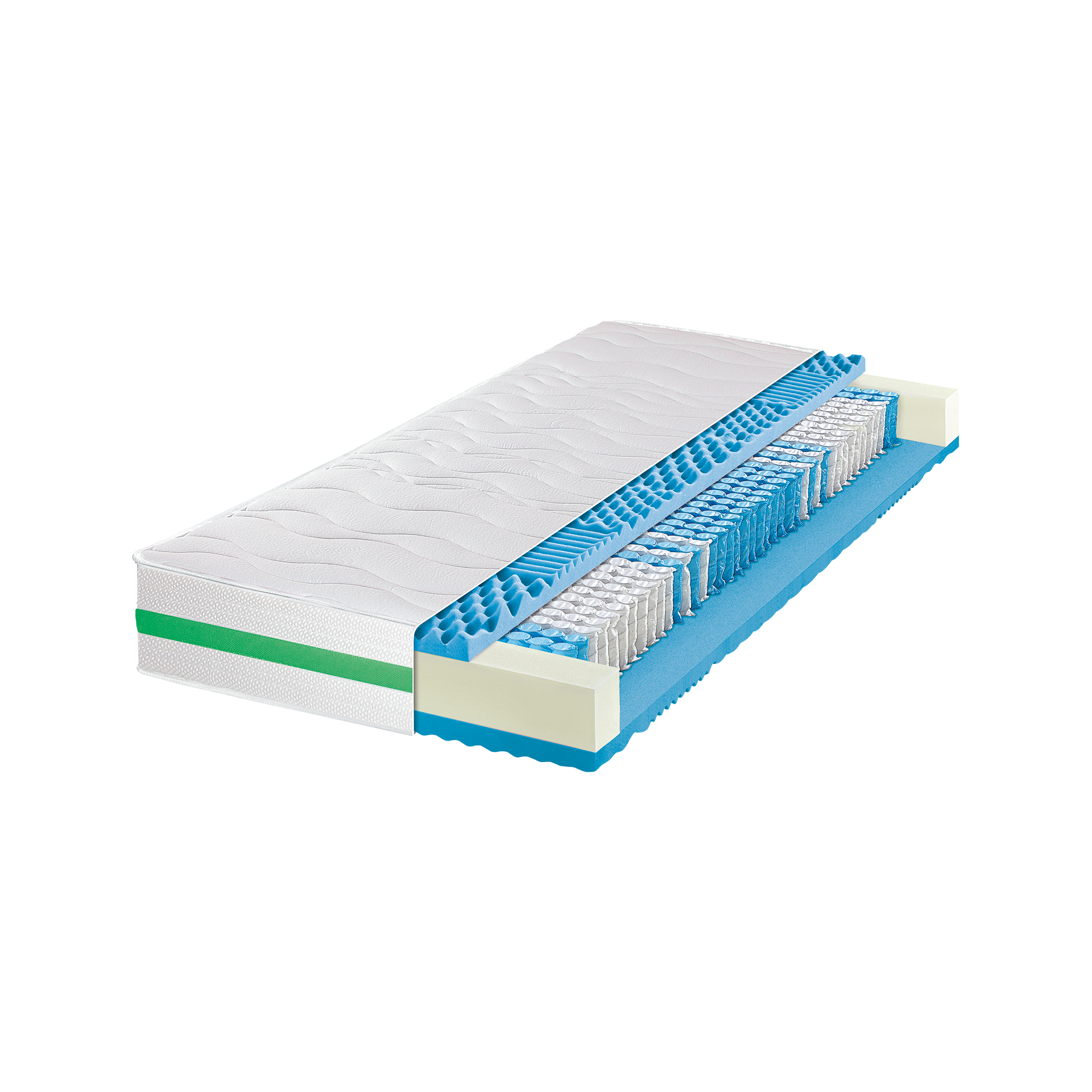 Myflex Taschenfederkernmatratze Feel 100x200 cm Matratze H2 - mittelfest, bis ca. 80 kg Myflex Taschenfederkernmatratze Feel 100x200 cm Matratze H2 - mittelfest, bis ca. 80 kg