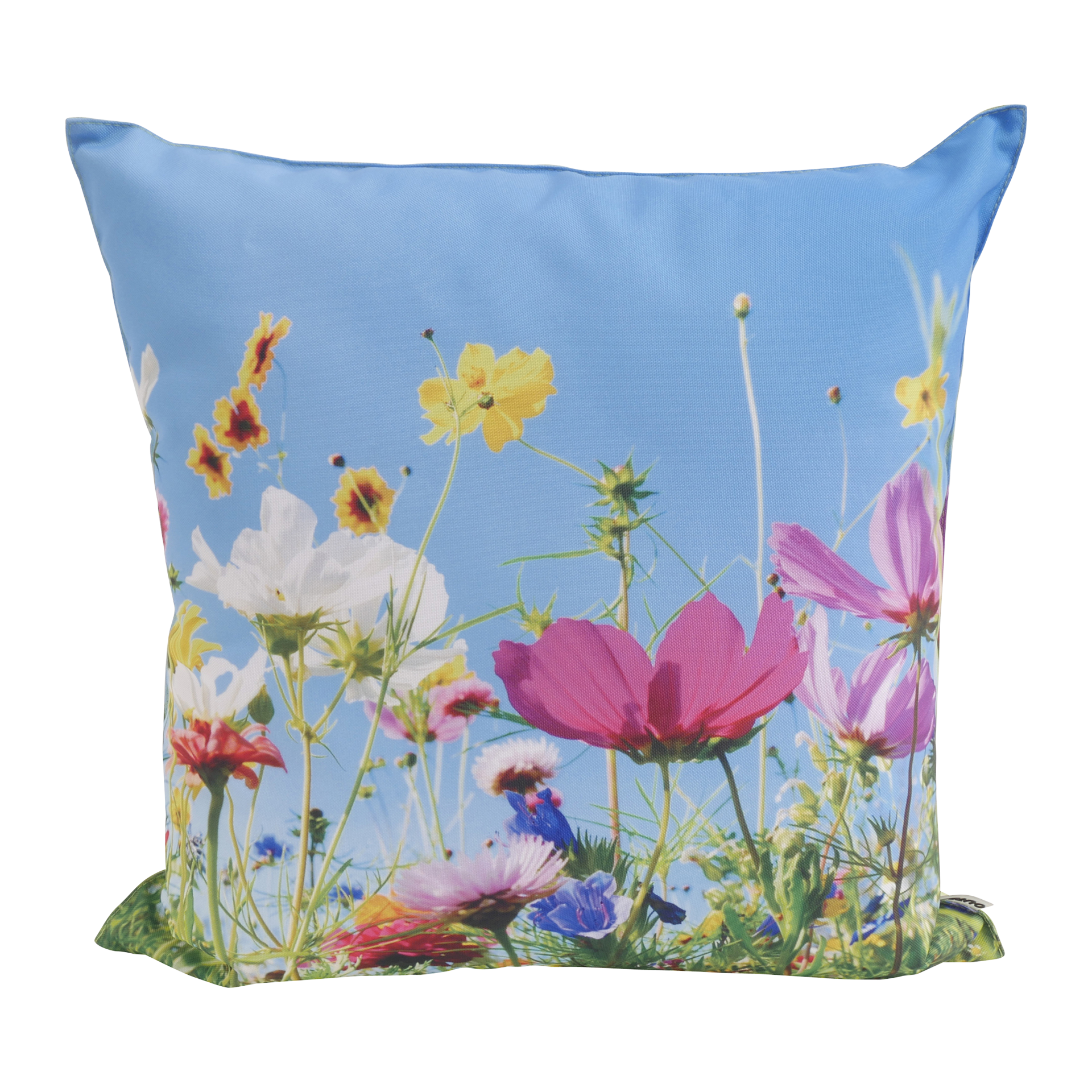 Outdoor-Kissen Wildblumenwiese Mehrfarbig 45x45cm Outdoor-Kissen Wildblumenwiese Mehrfarbig 45x45cm