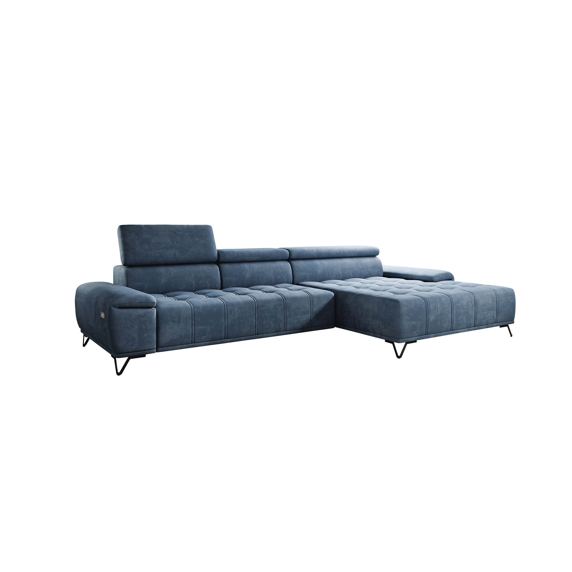 Inovationi Ecksofa Patella Mini Blau Inovationi Ecksofa Patella Mini Blau