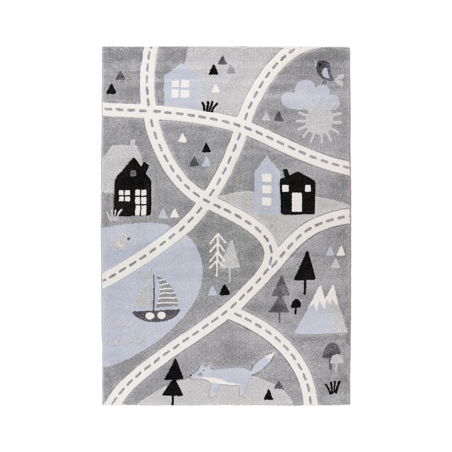 Kinderteppich Happy 120x170 Silver City Kinderteppich Happy 120x170 Silver City