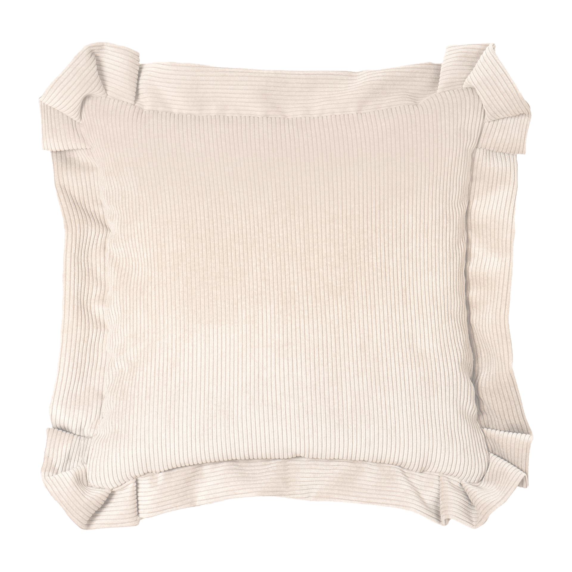 Kissenhülle Casually White 45x45cm