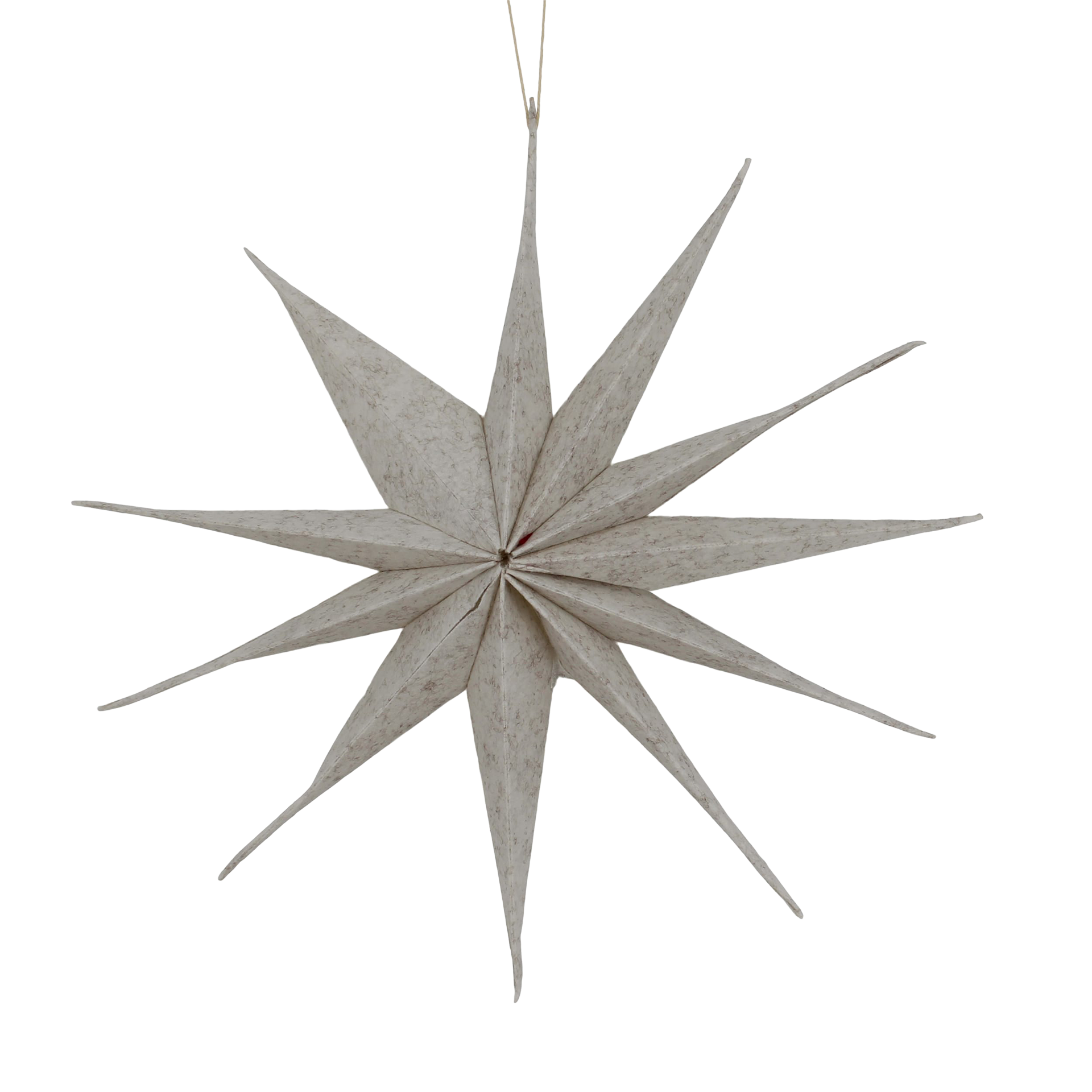 Dekohänger Stern Creme Dekohänger Stern Creme