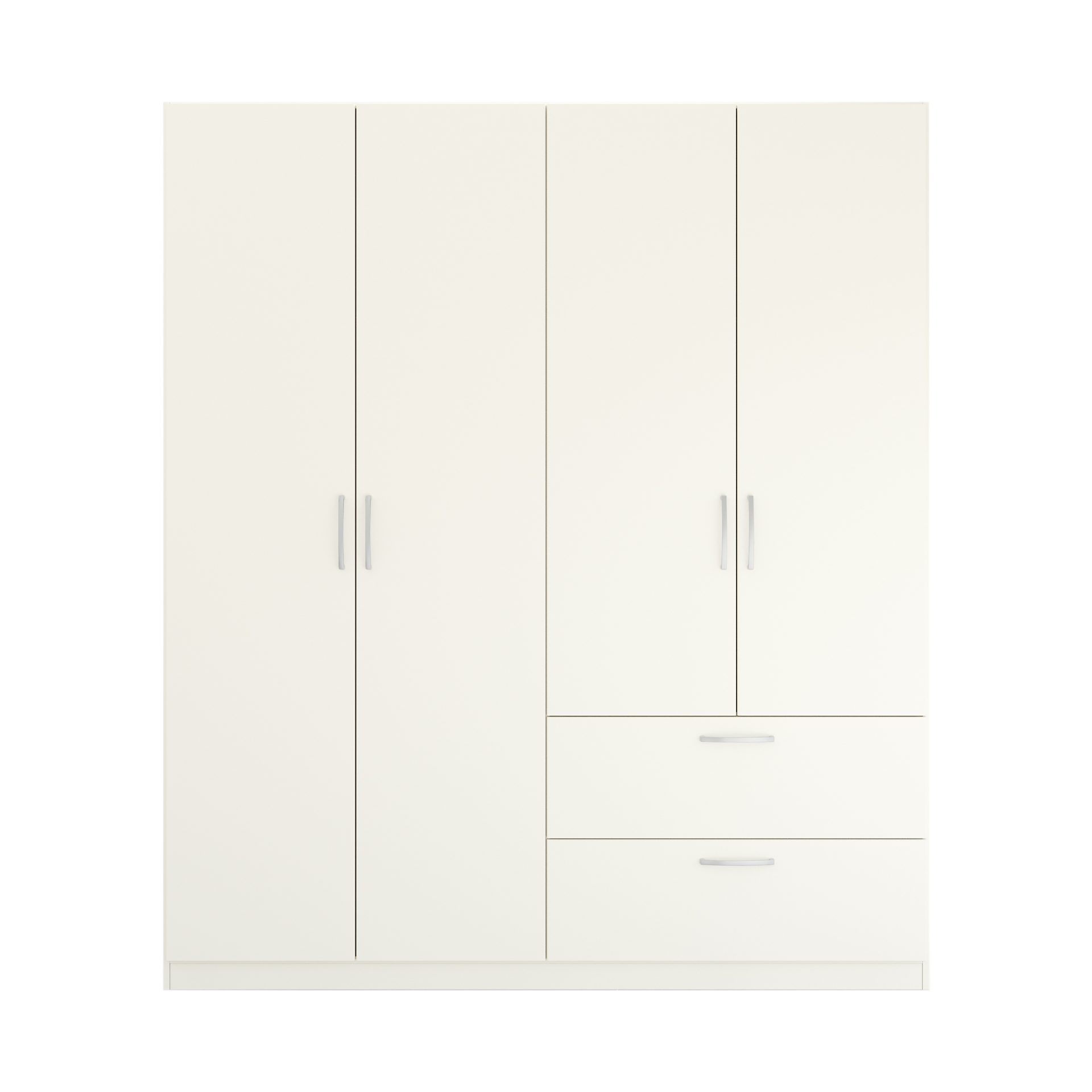 Drehtürenschrank Pure Weiß 54*181*210 Drehtürenschrank Pure Weiß 54*181*210