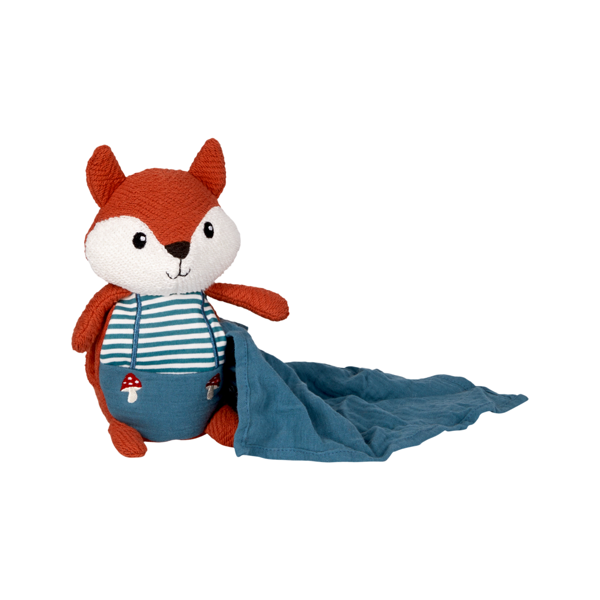 Schmusetuch-/Schnuffeltuch Little Wonder Fuchs Rot