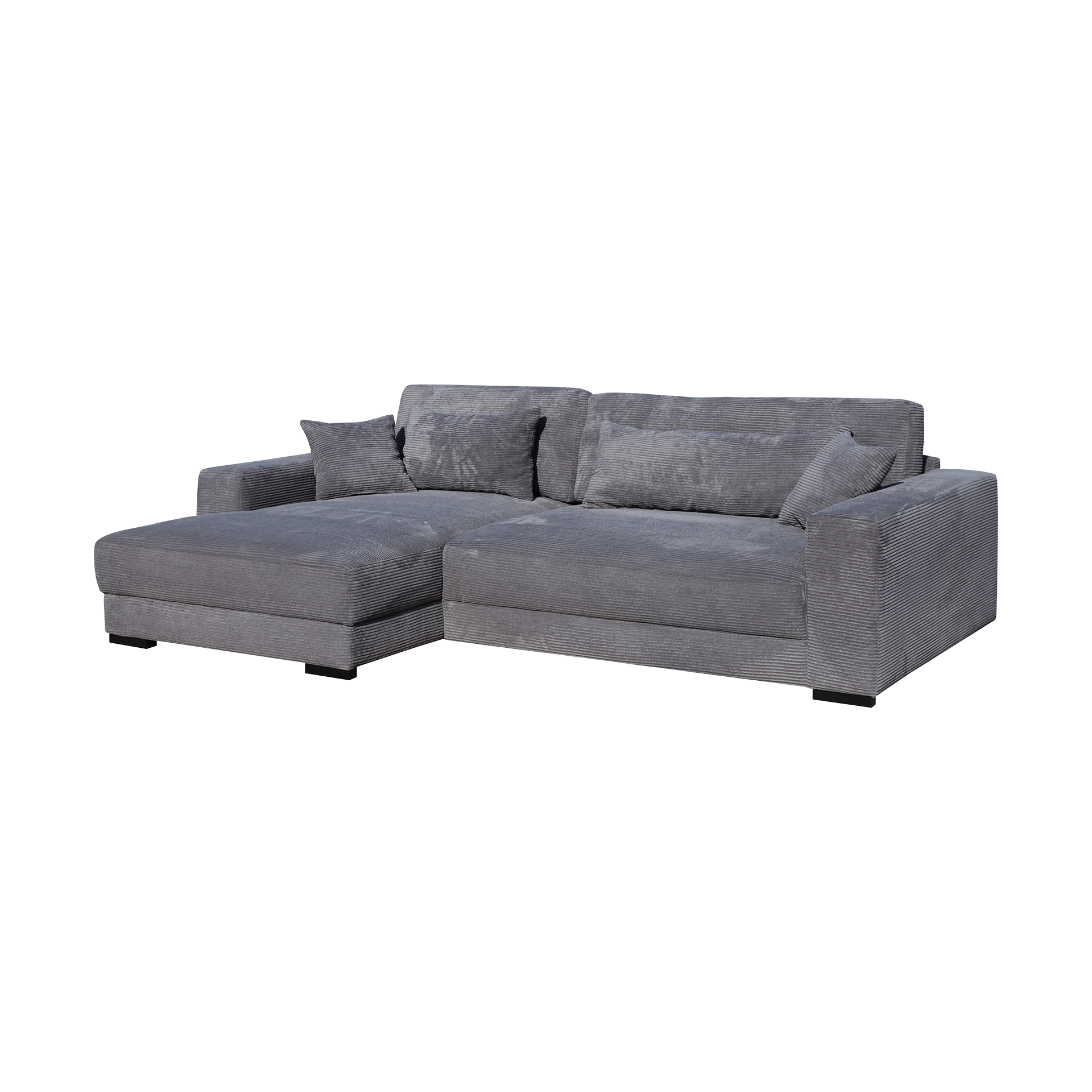 Ecksofa Mirella Grau Ecksofa Mirella Grau