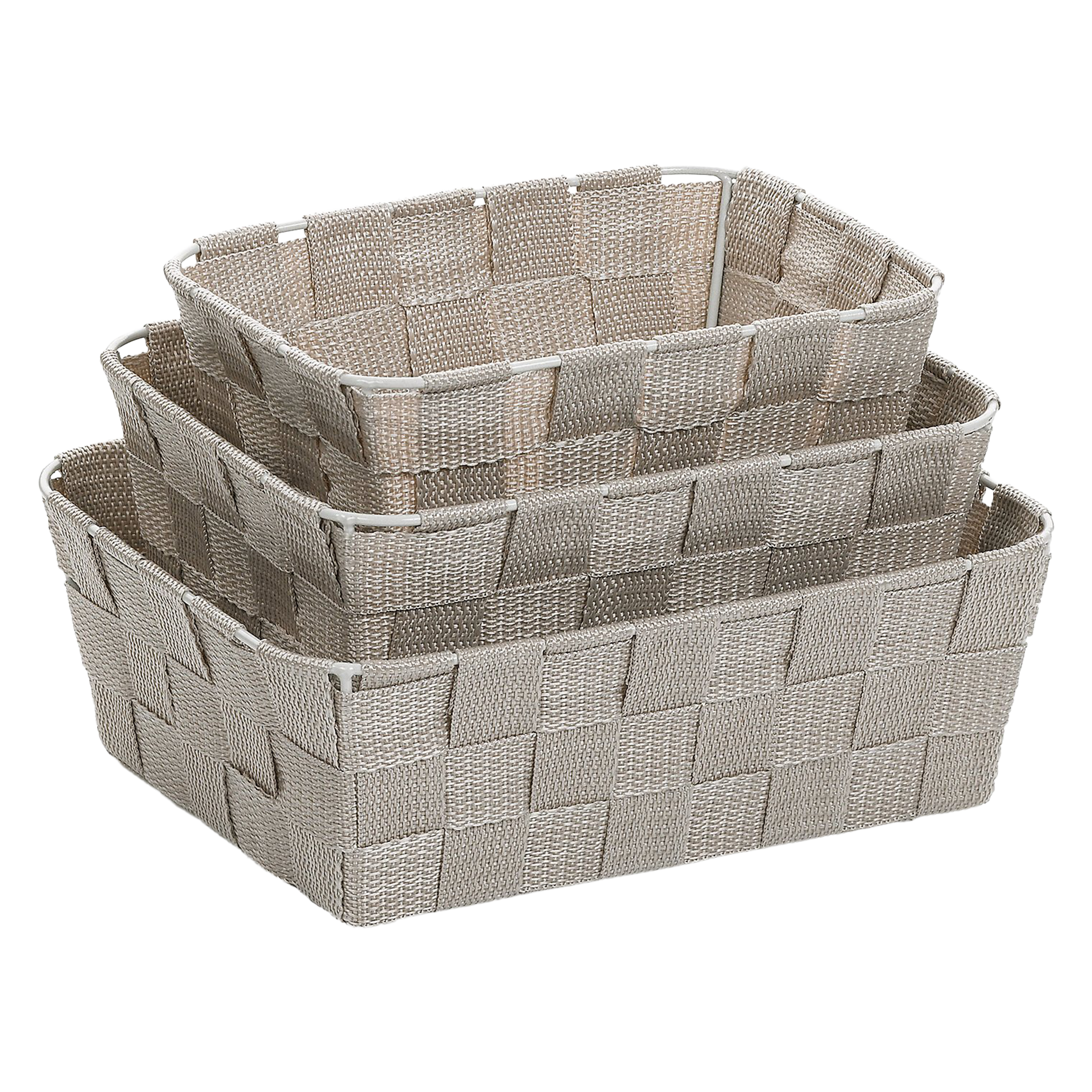 Aufbewahrungskorb Alvaro Silbergrau Aufbewahrungskorb Alvaro Silbergrau