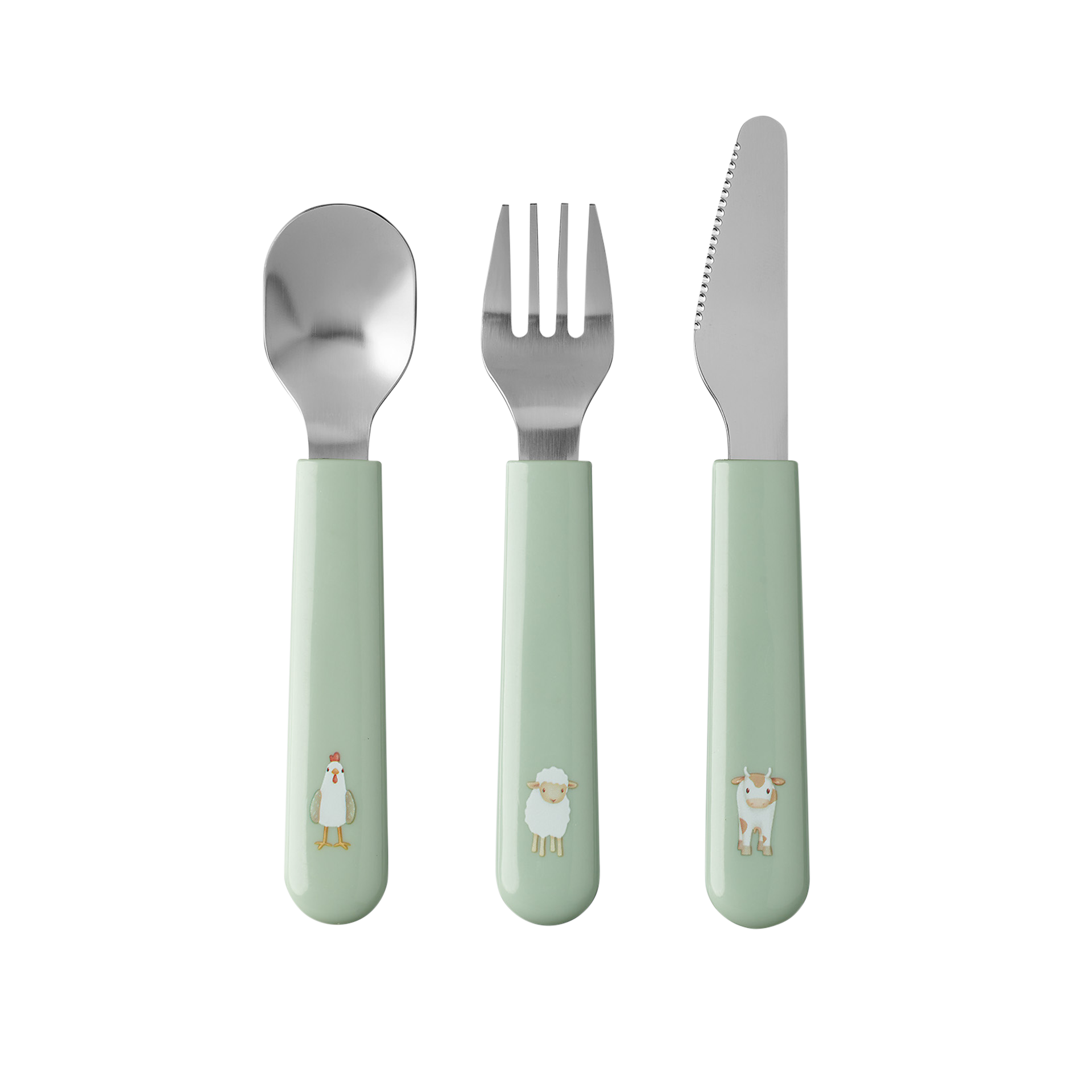 Kinderbesteck Mio 3-teilig Little Farm Kinderbesteck Mio 3-teilig Little Farm