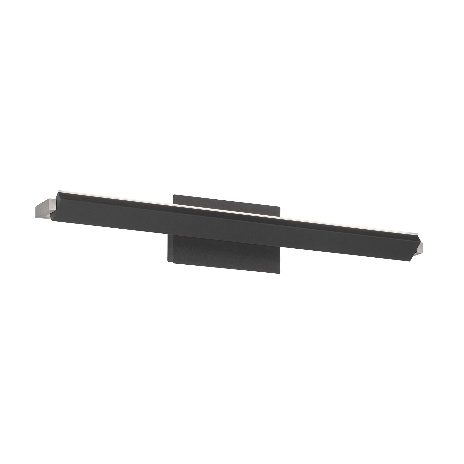 Wandleuchte Pare TW Sandschwarz matt