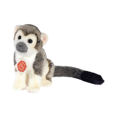 Plüschtier Äffchen grau, ca. 17 cm Mehrfarbig