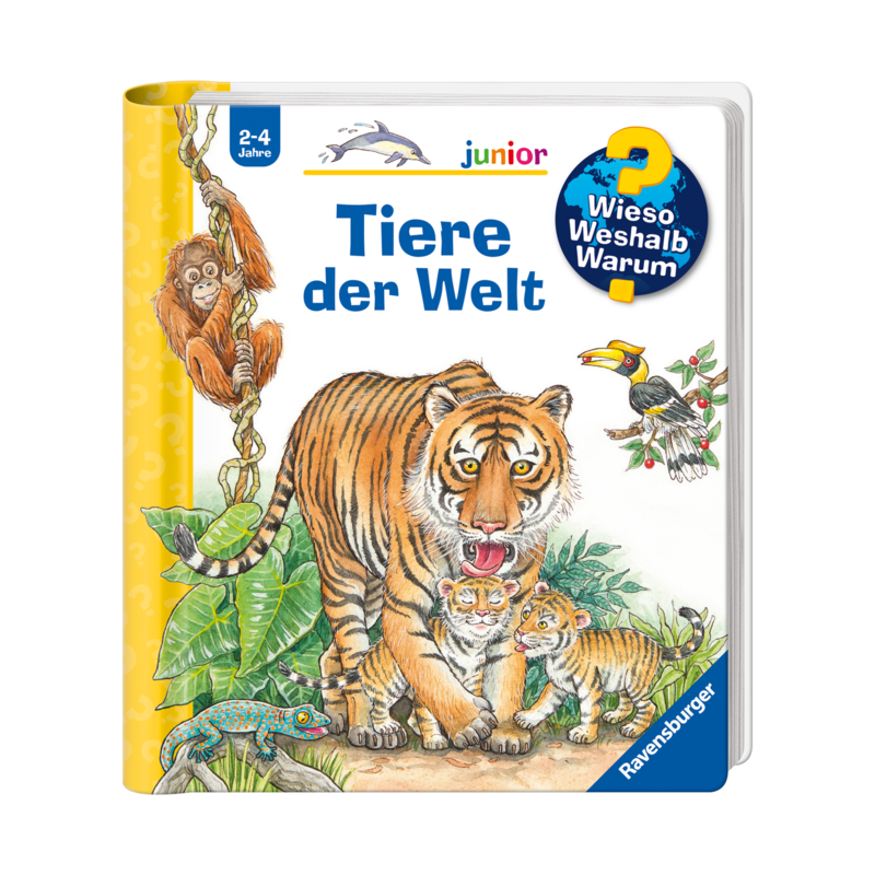 Buch WWW junio: Tiere der Welt Mehrfarbig Buch WWW junio: Tiere der Welt Mehrfarbig