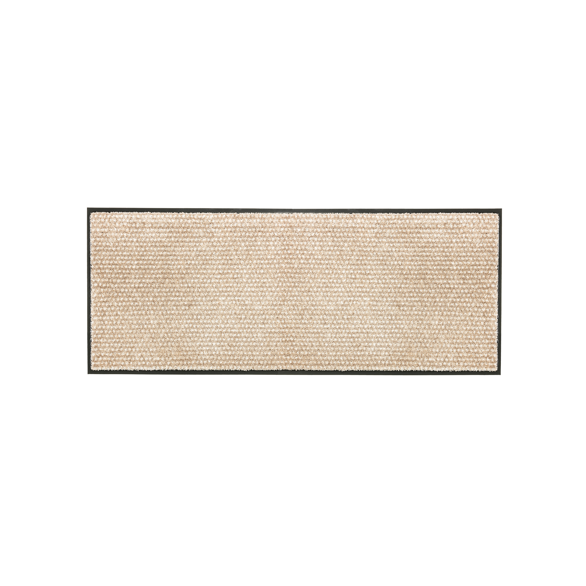 SCHÖNER WOHNEN-Kollektion Fußmatte Miami 67x150 Punkte Beige SCHÖNER WOHNEN-Kollektion Fußmatte Miami 67x150 Punkte Beige