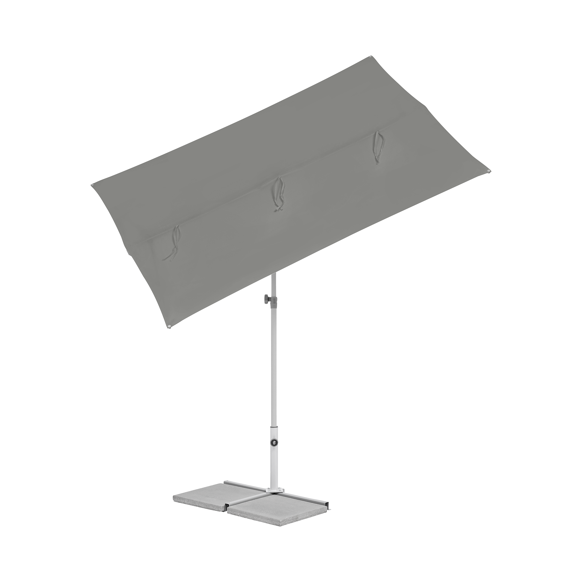 Suncomfort by Glatz Sonnenschirm Flex Roof Grau