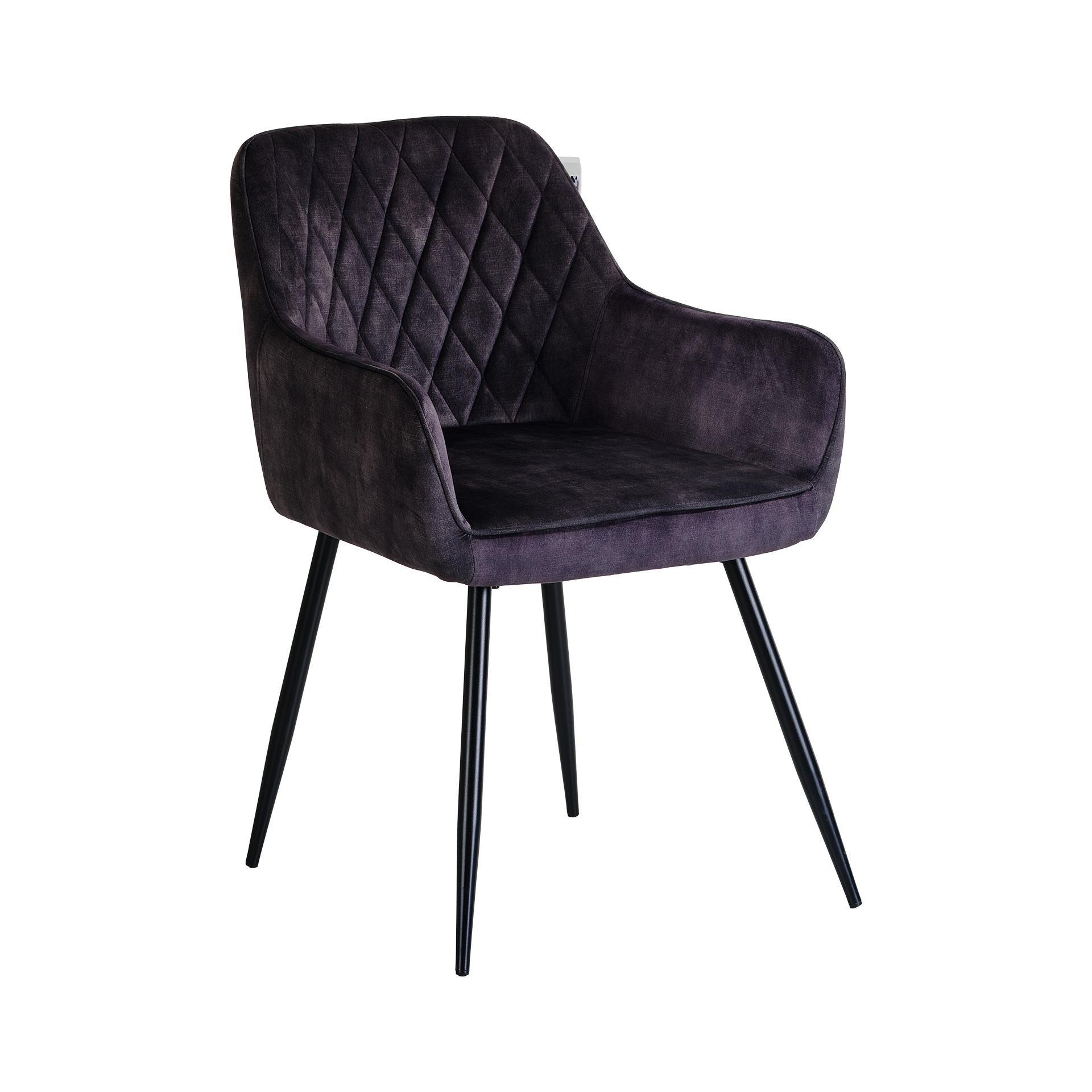 Armlehnstuhl Aubert Bezug Dunkelgrau Armlehnstuhl Aubert Bezug Dunkelgrau