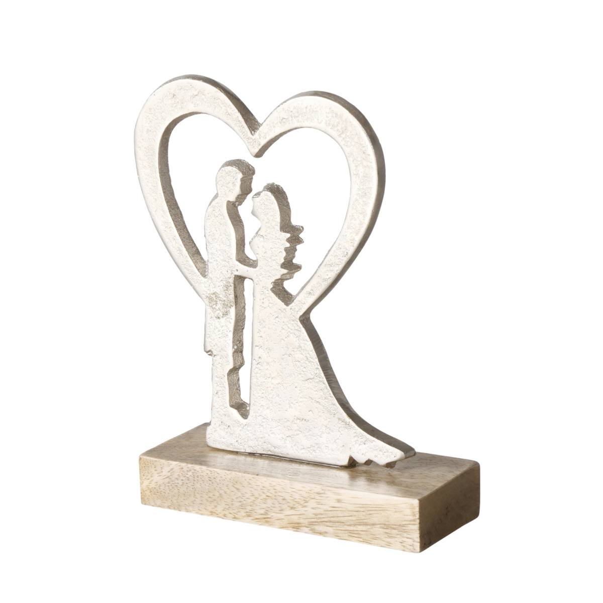 Dekofigur Bridal Silber-Braun Dekofigur Bridal Silber-Braun