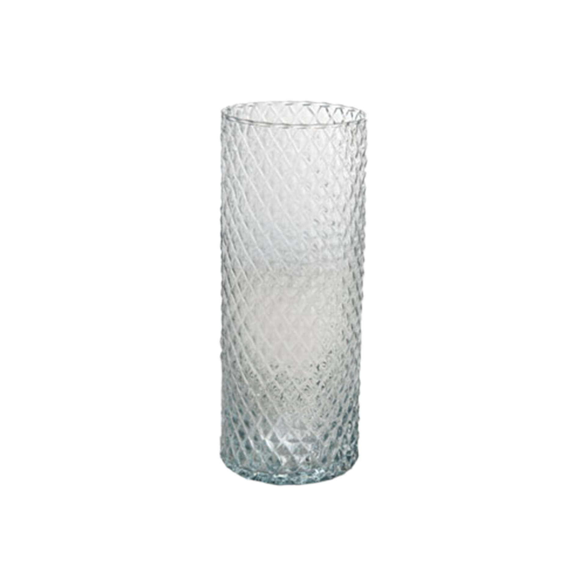 Vase Diamond clear