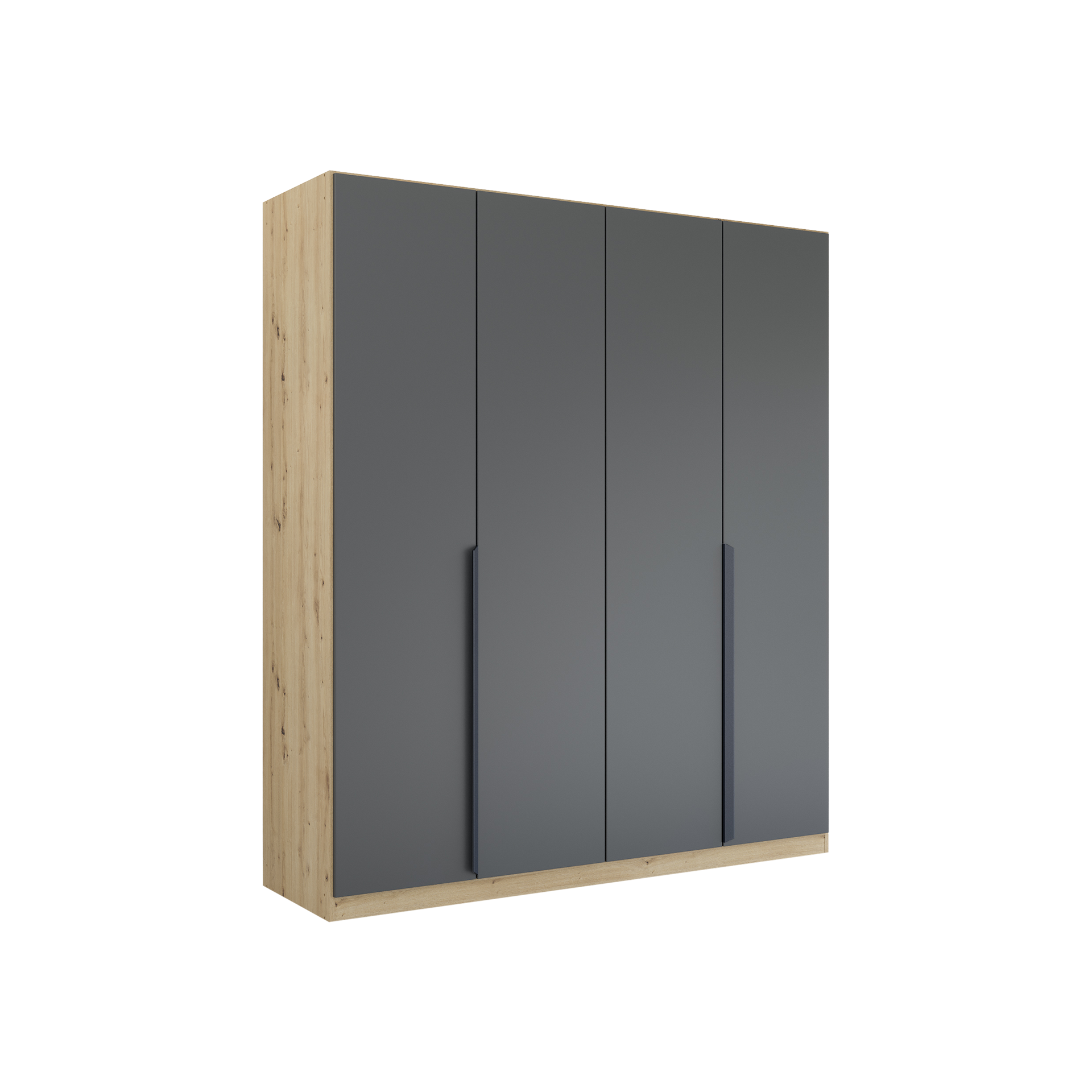 Drehtürenschrank Wildwest 4-türig Grau 524*181*210 Drehtürenschrank Wildwest 4-türig Grau 524*181*210