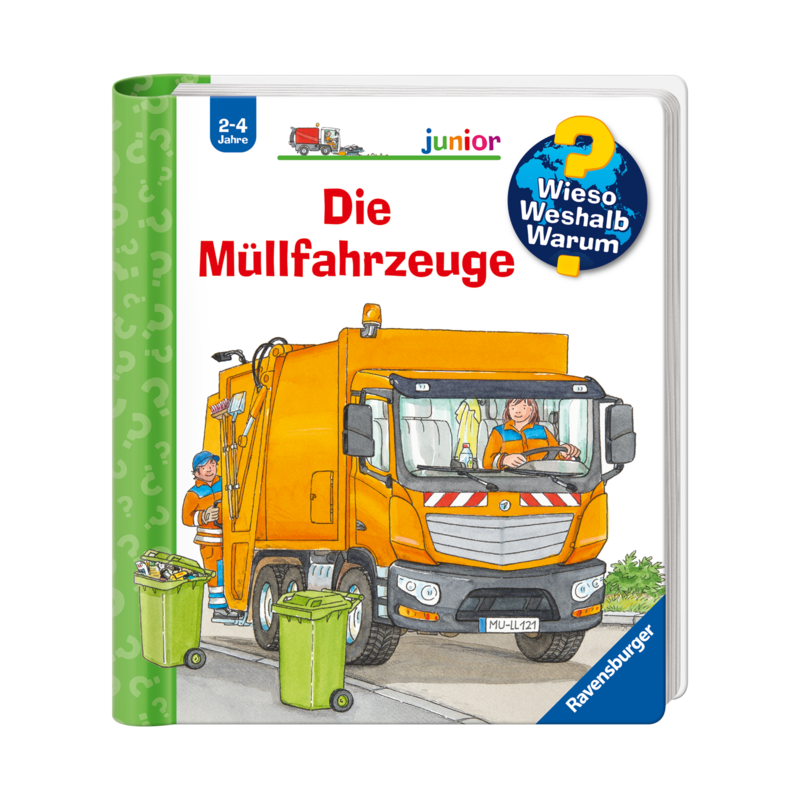 Buch WWW junior: Die Müllfahrzeuge Mehrfarbig Buch WWW junior: Die Müllfahrzeuge Mehrfarbig