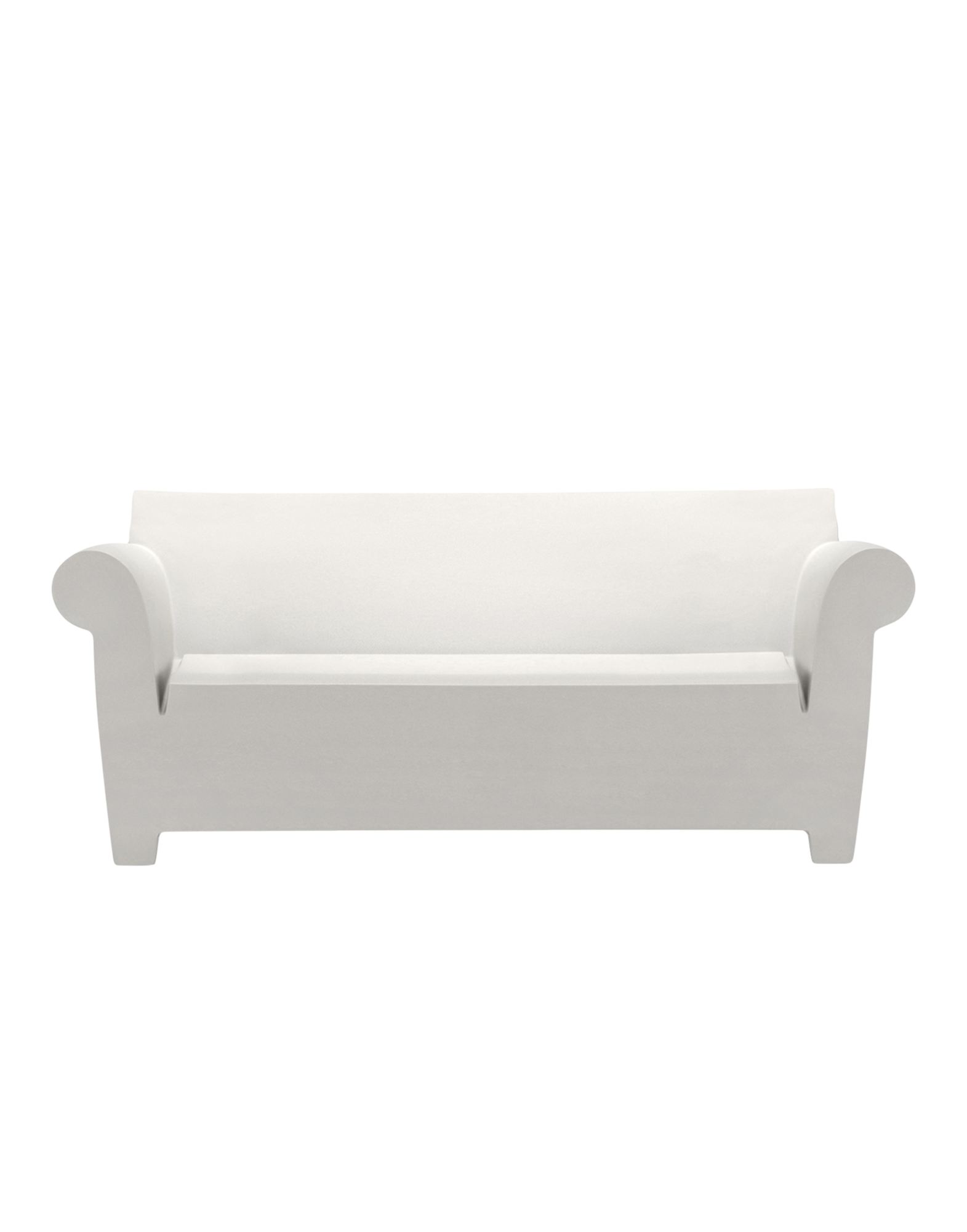 Kartell® Sofa 2-Sitzer Bubble Club Weiß