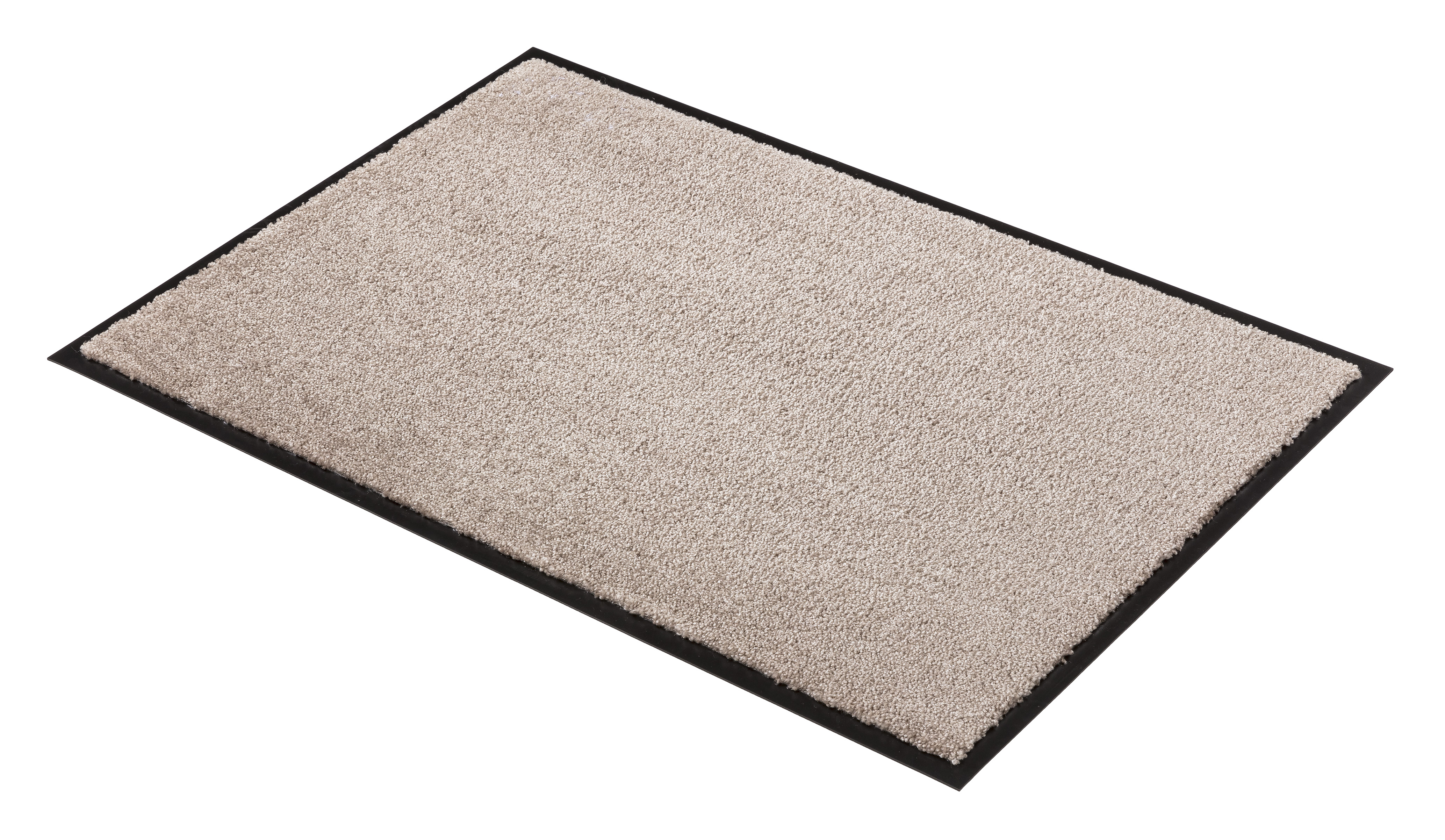 SCHÖNER WOHNEN-Kollektion Fußmatte Miami 50x70 Beige uni SCHÖNER WOHNEN-Kollektion Fußmatte Miami 50x70 Beige uni