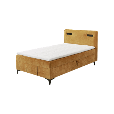 Boxbett Atea Gelb 120x200 cm Boxbett Atea Gelb 120x200 cm