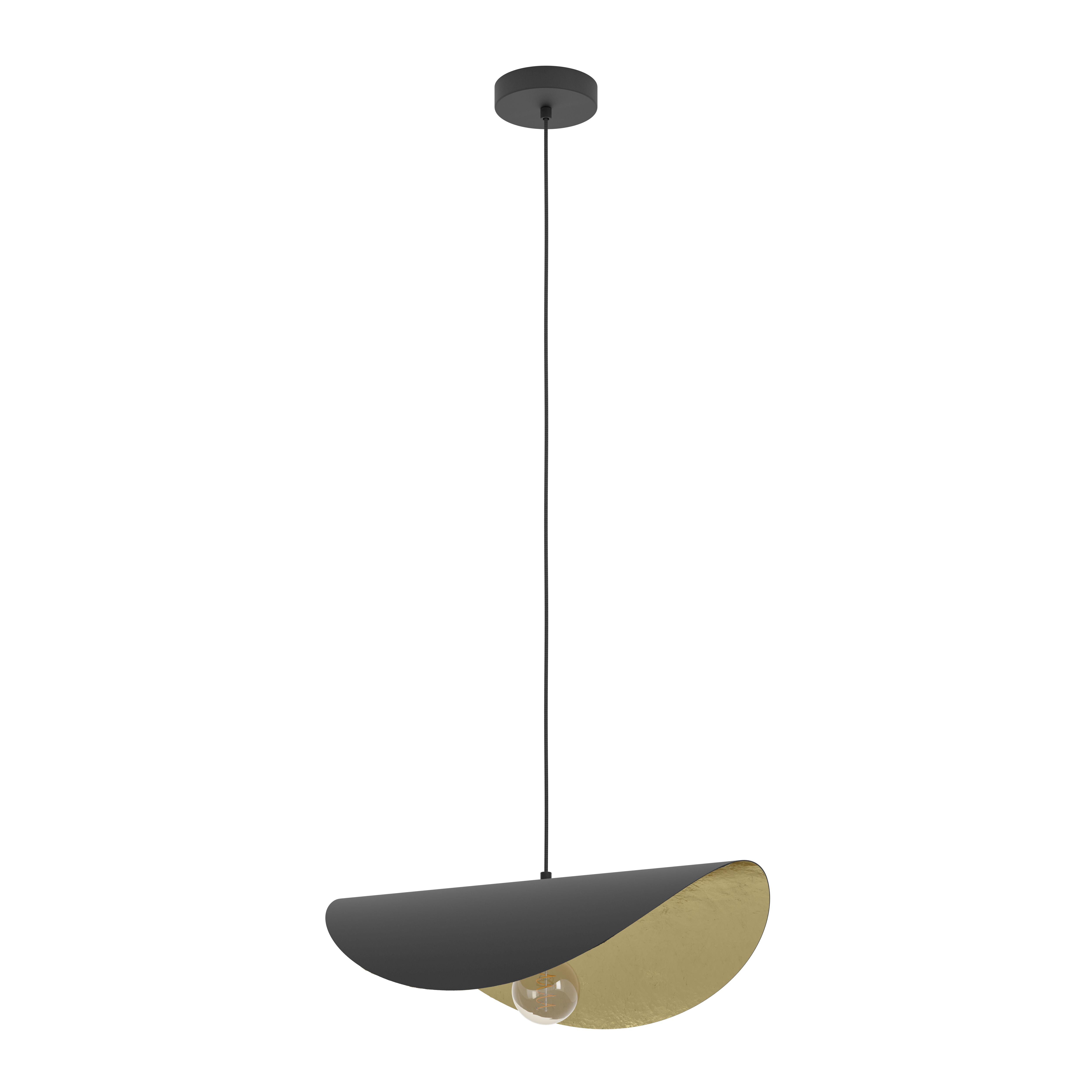 Pendelleuchte SACEDA Gold Schwarz Pendelleuchte SACEDA Gold Schwarz