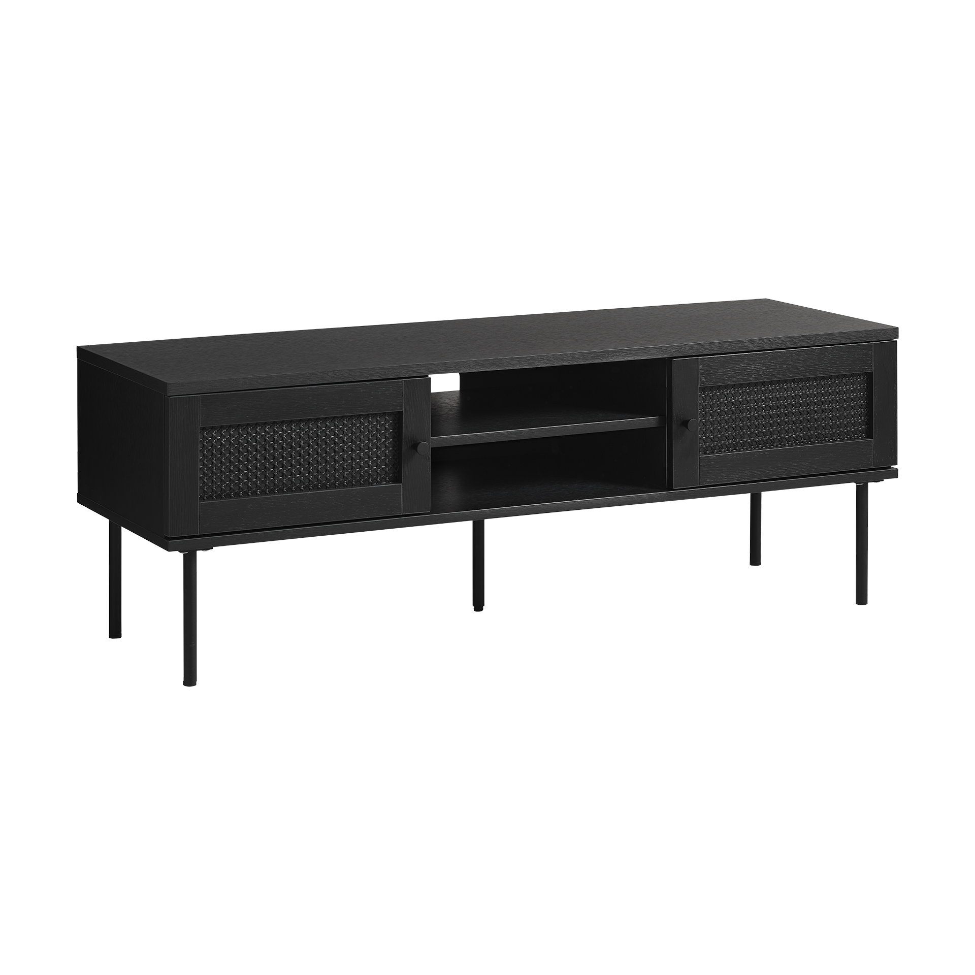 Lowboard Pearlie Schwarz 40*120*43 Lowboard Pearlie Schwarz 40*120*43