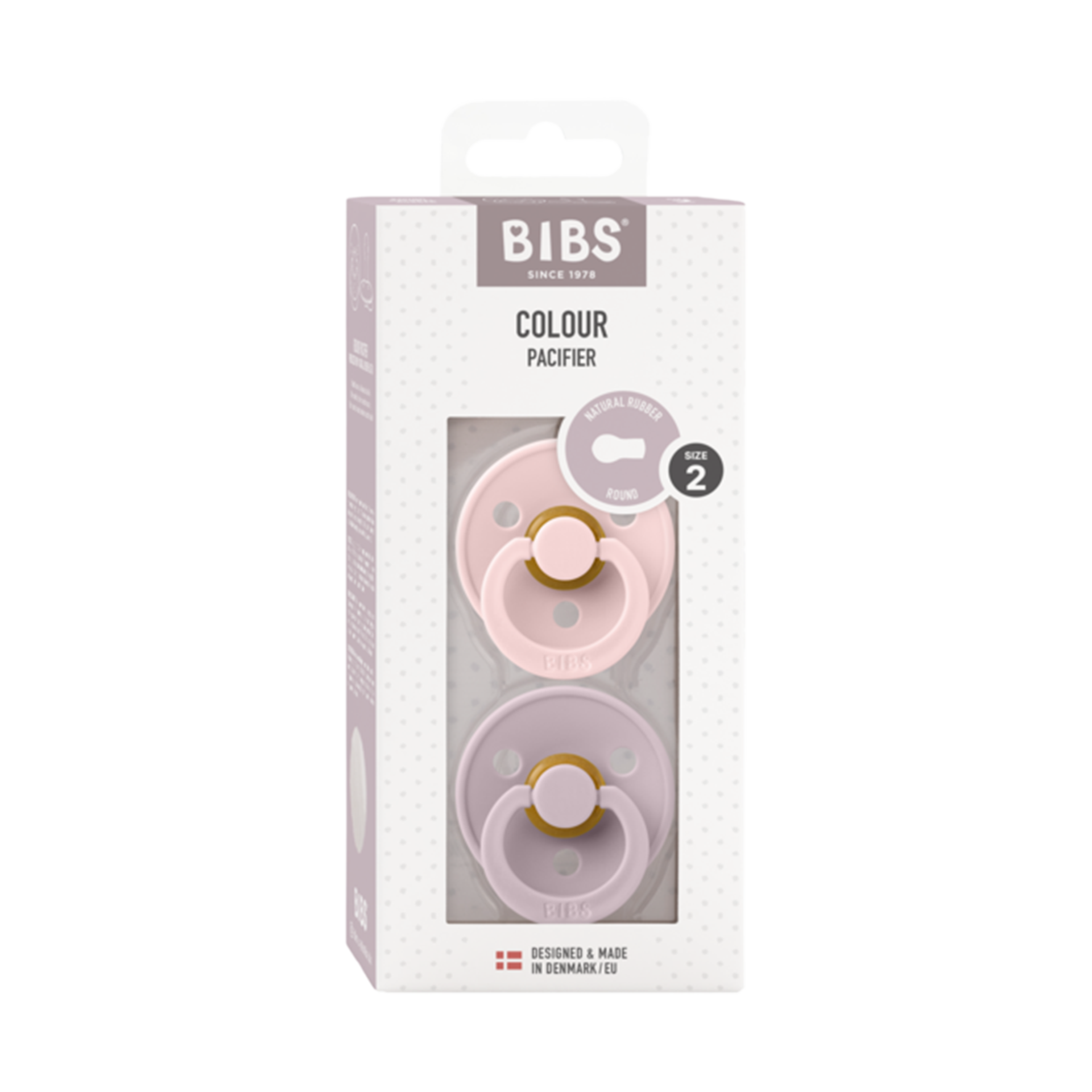 Schnuller BIBS Colour Blossom & Dusky Lilac Schnuller BIBS Colour Blossom & Dusky Lilac