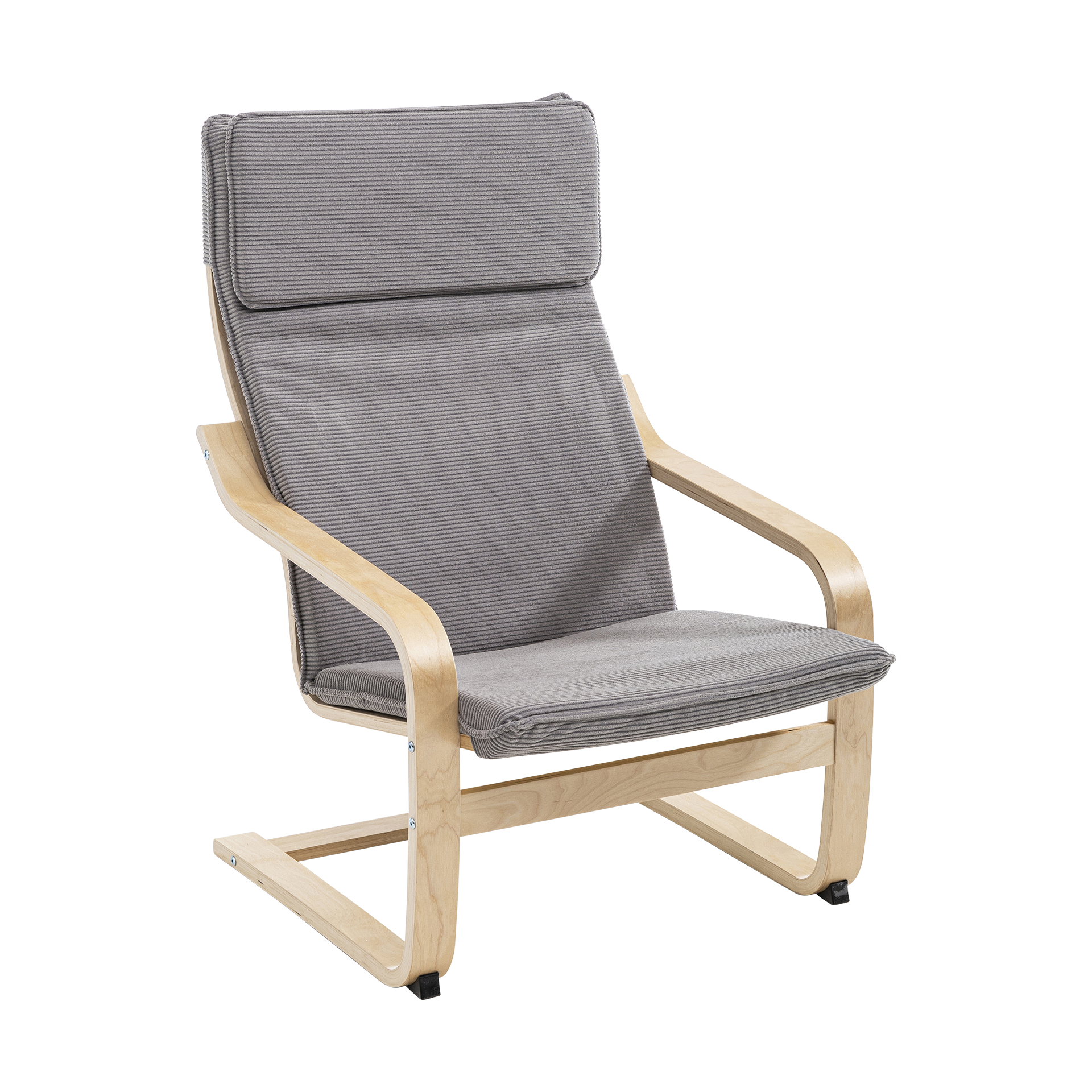 Schwingsessel Lisa Bezug Cord Grau