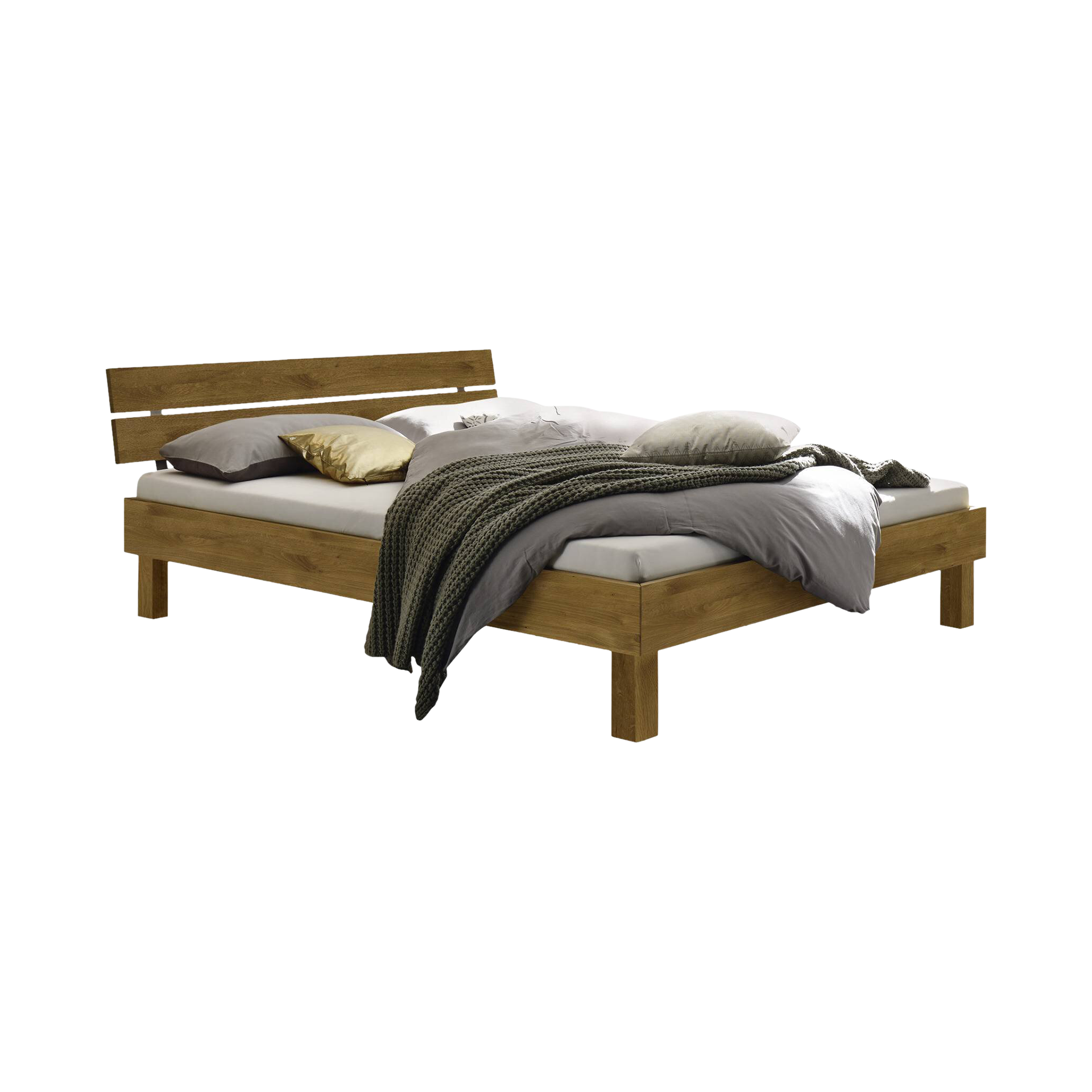 HASENA Bett Prato Gestell Wildeiche 180x200 cm