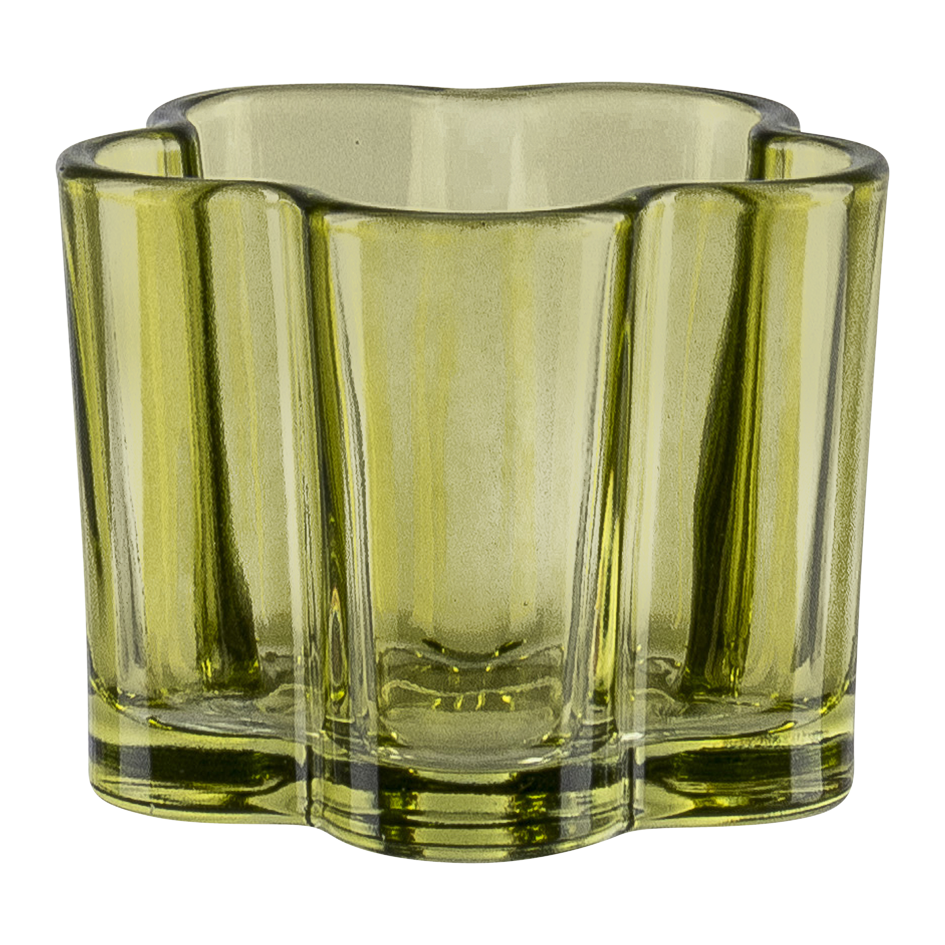 Teelichthalter Blüte Grün Teelichthalter Blüte Grün